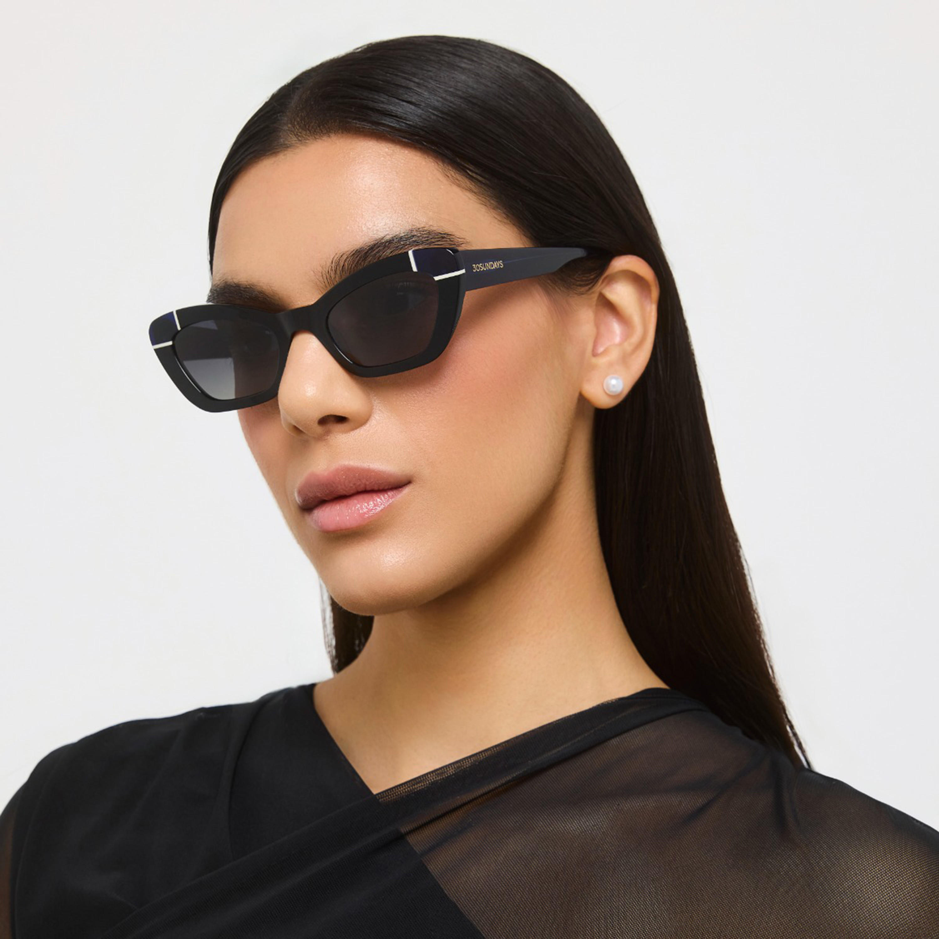 30صندايز-  نظارة شمسية عين القطة رمادية   50 مم 30S-000412-0107-women-sunglasses-image-4