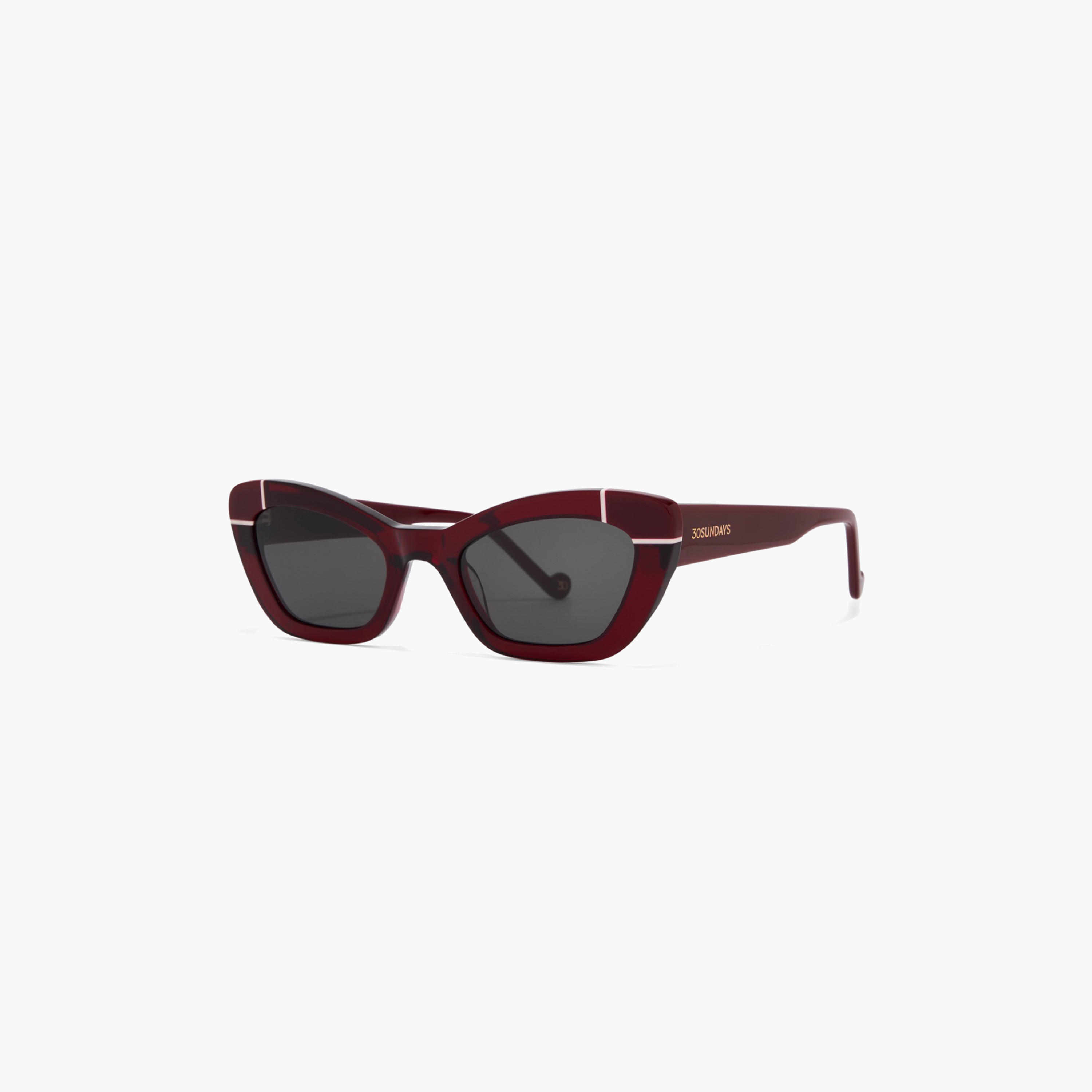 30Sundays 50MM Grey Cat Eye Sunglasses 30S-000412-2607-women-sunglasses-image-2