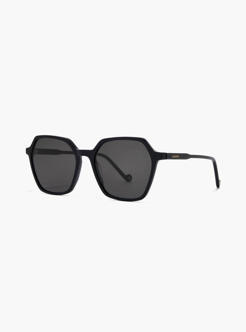 30Sundays 53MM Black Geometric Sunglasses 30S-000413-0101-women-sunglasses-image-2