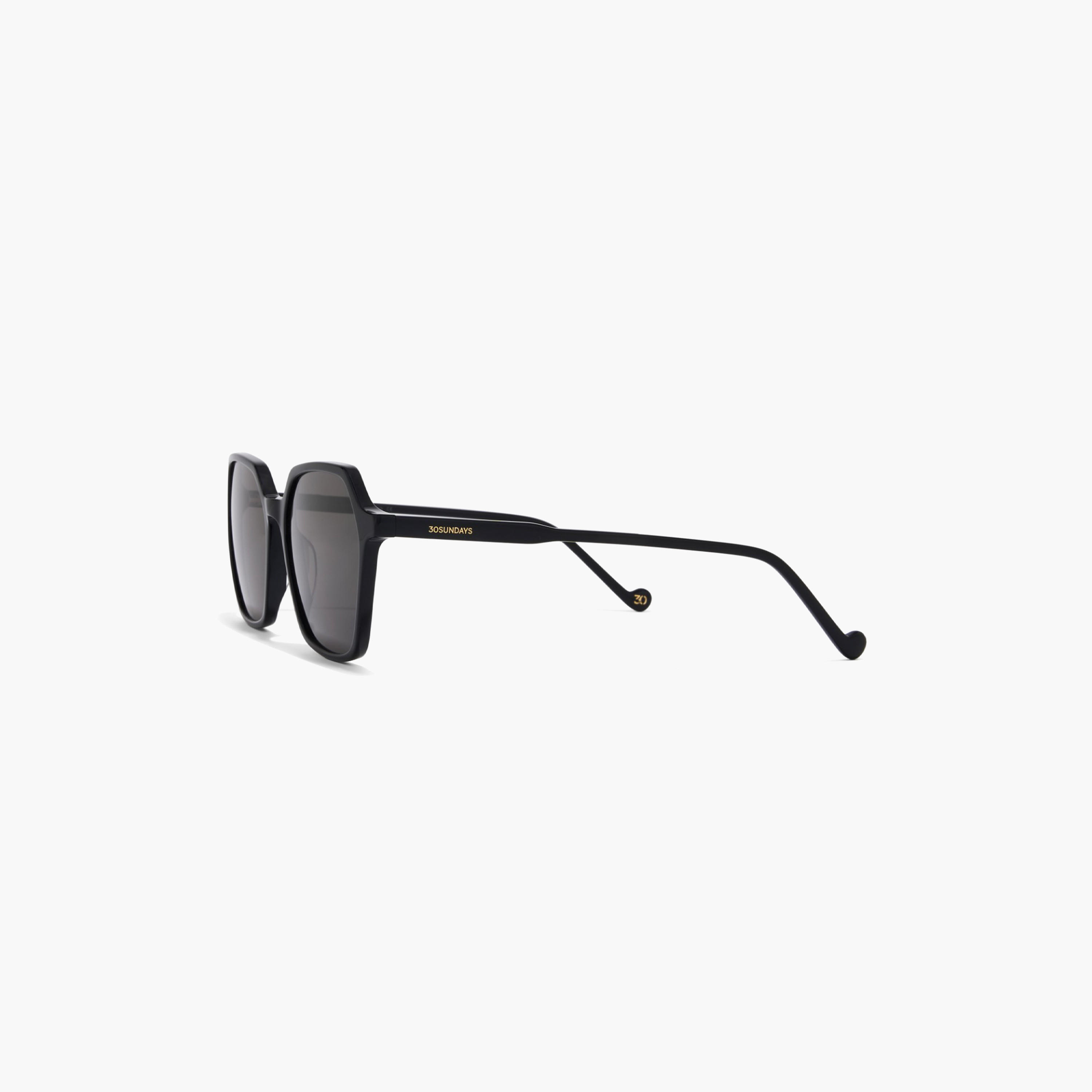 30صندايز-  نظارة شمسية هندسية سوداء   53 مم 30S-000413-0101-women-sunglasses-image-3