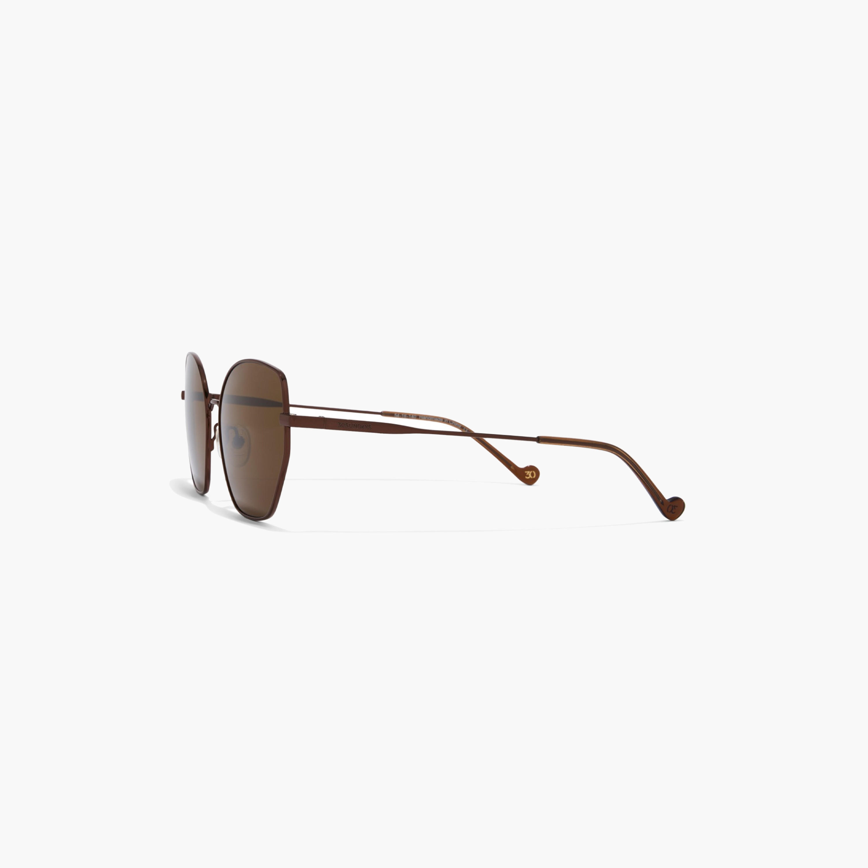 30صندايز-  نظارة شمسية بنية على شكل هندسي   54 مم 30S-000415-0404-women-sunglasses-image-3