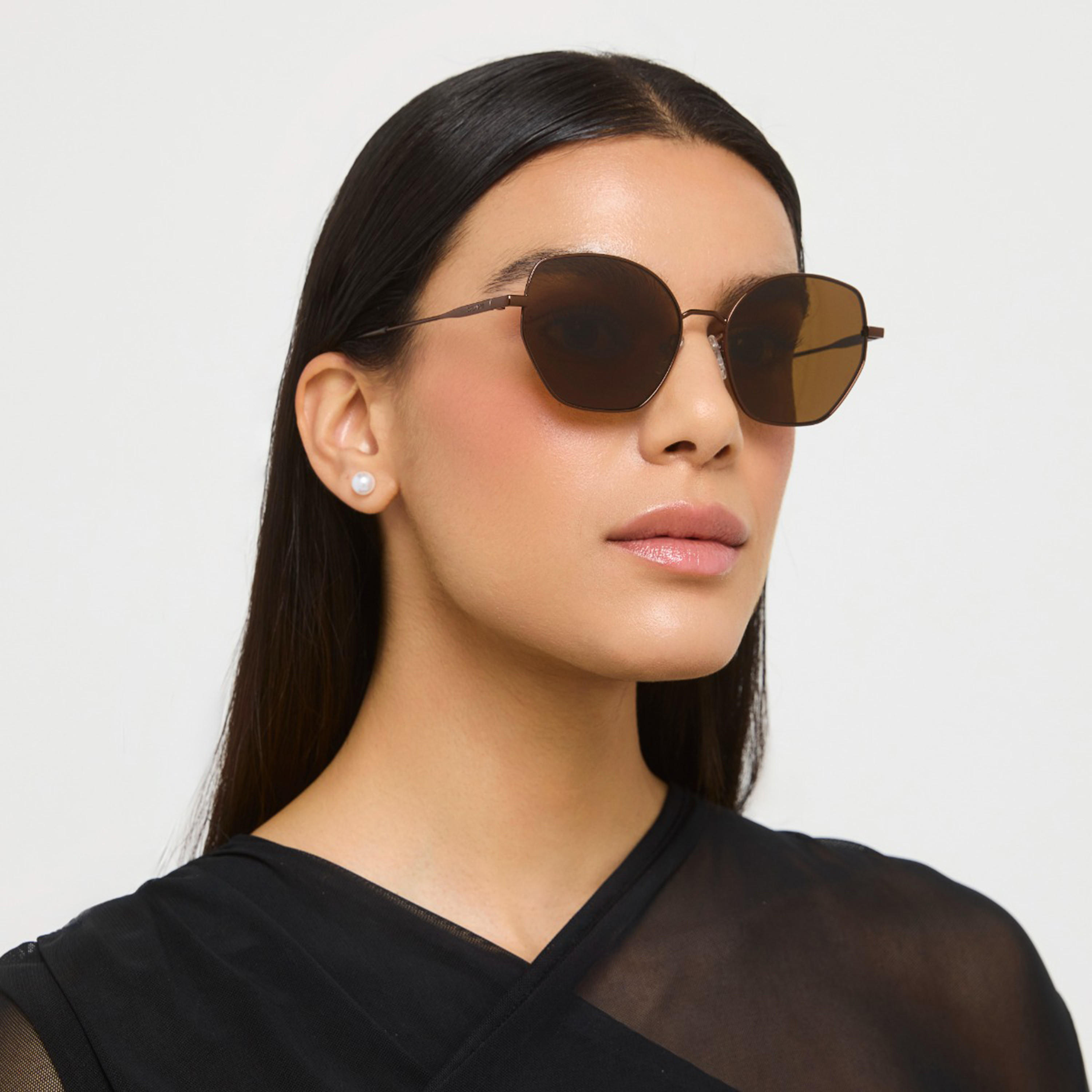 30Sundays 54MM Brown Geometric Sunglasses 30S-000415-0404-women-sunglasses-image-5