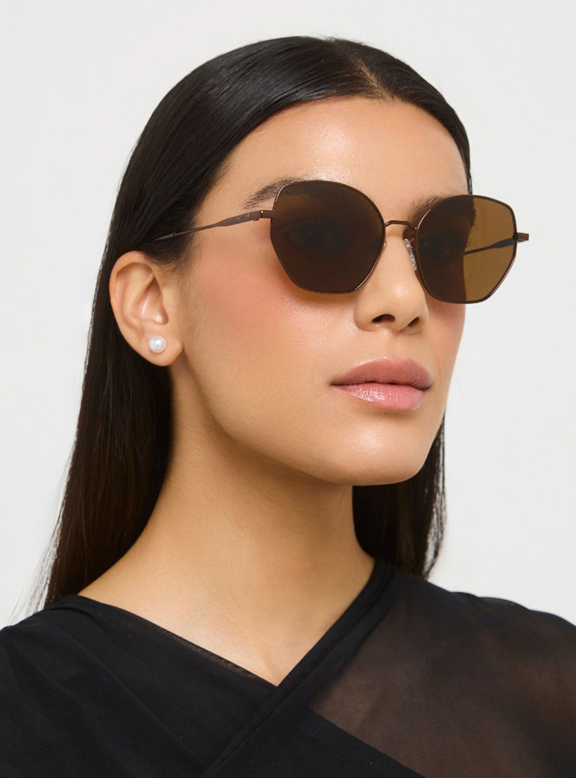 30Sundays 54MM Brown Geometric Sunglasses 30S-000415-0404-women-sunglasses-image-5