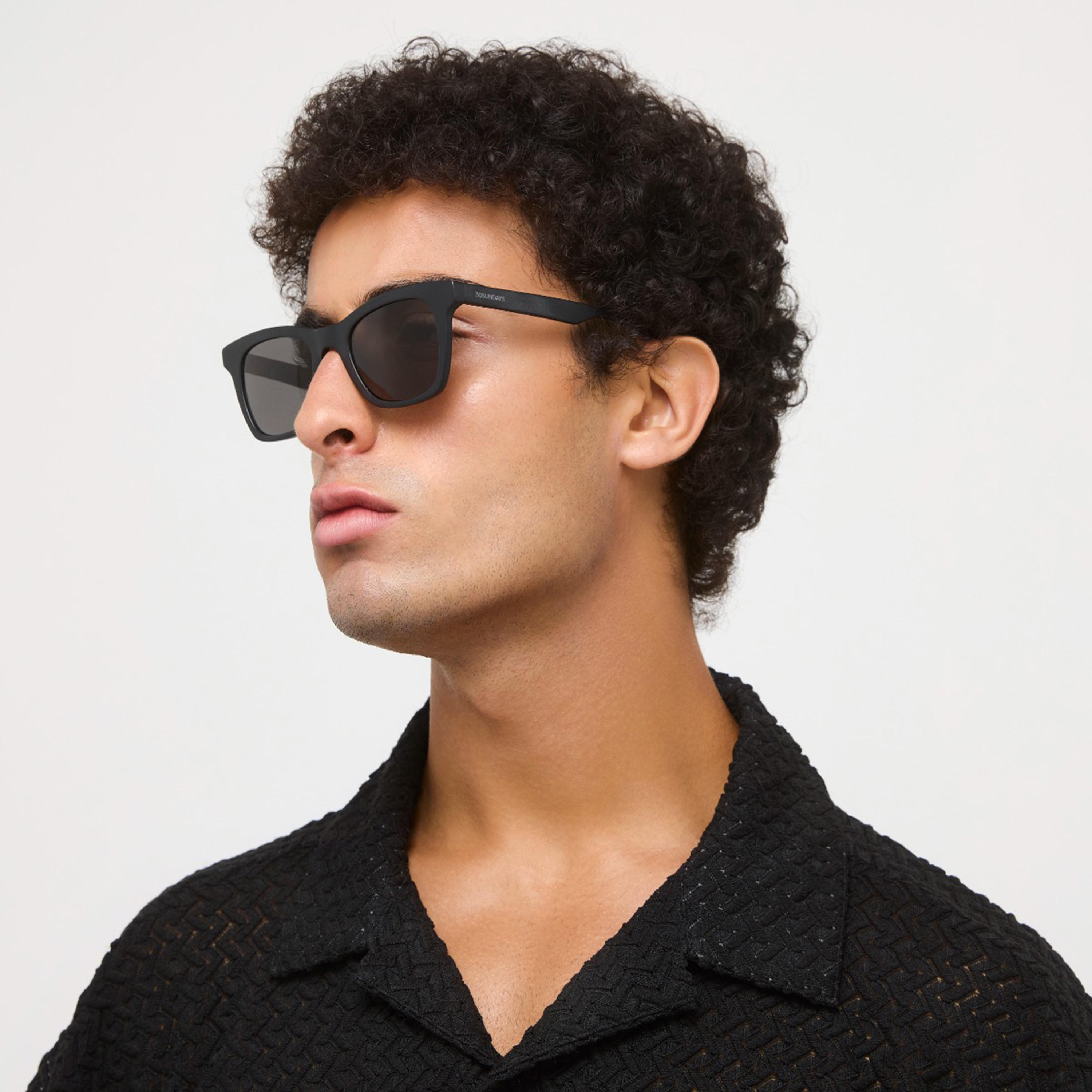 30Sundays 49MM Grey Rectangle Sunglasses 30S-000417-1707-men-sunglasses-image-4