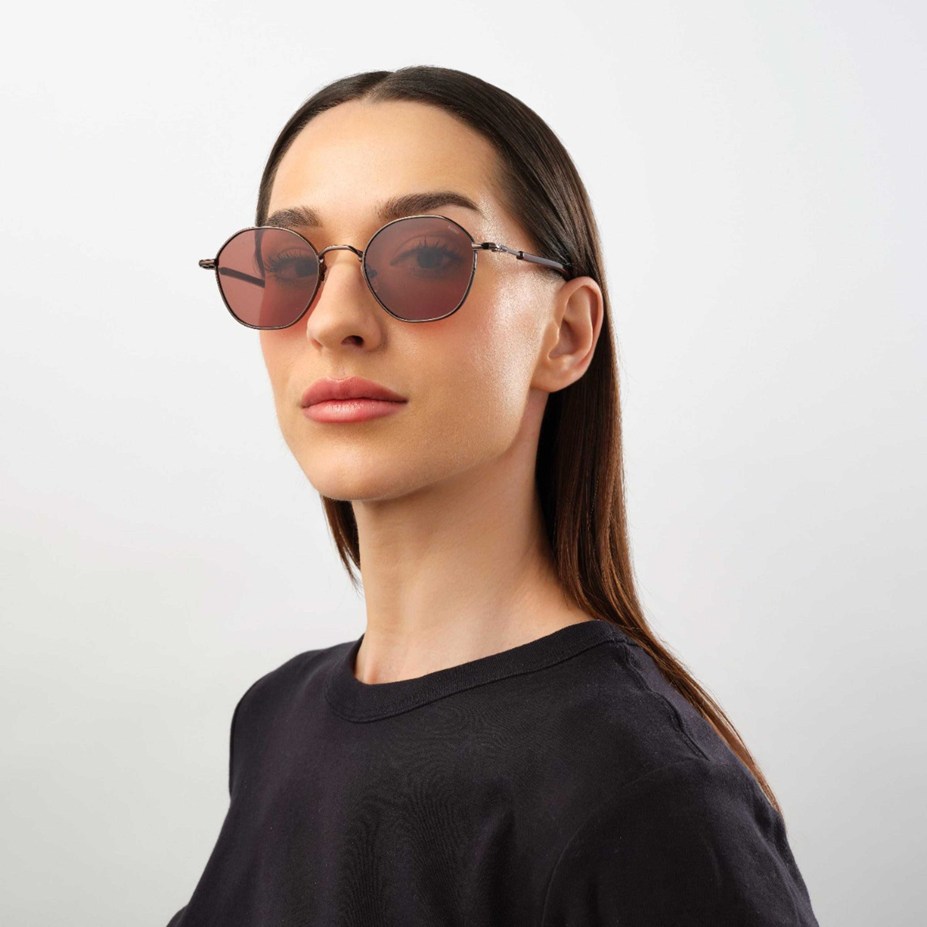BlackOut 48MM Brown Geometric Sunglasses BLA-000282-0404-men-sunglasses-image-5
