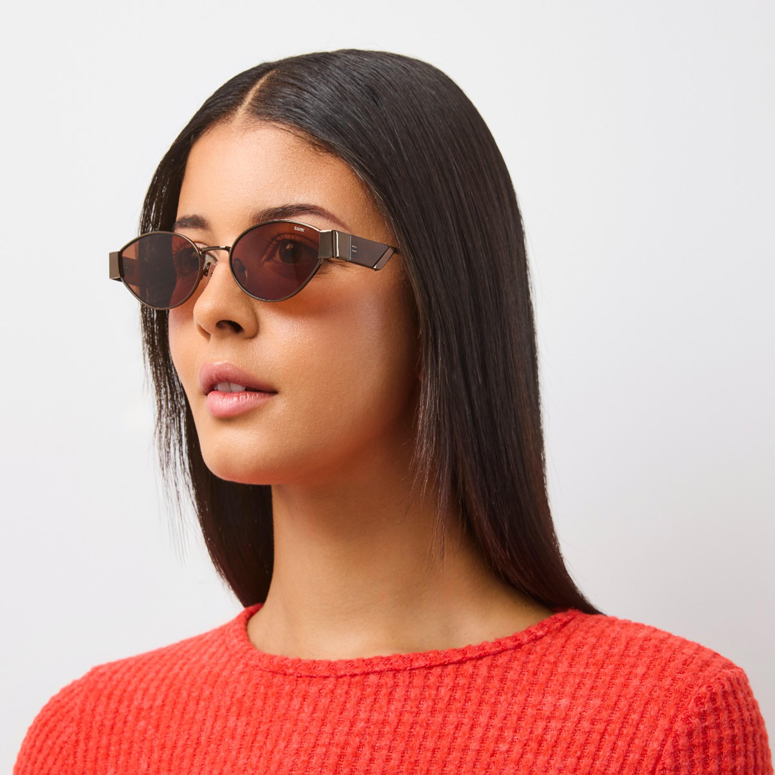 BlackOut 53MM Brown Oval Sunglasses BLA-000300-0404-women-sunglasses-image-5