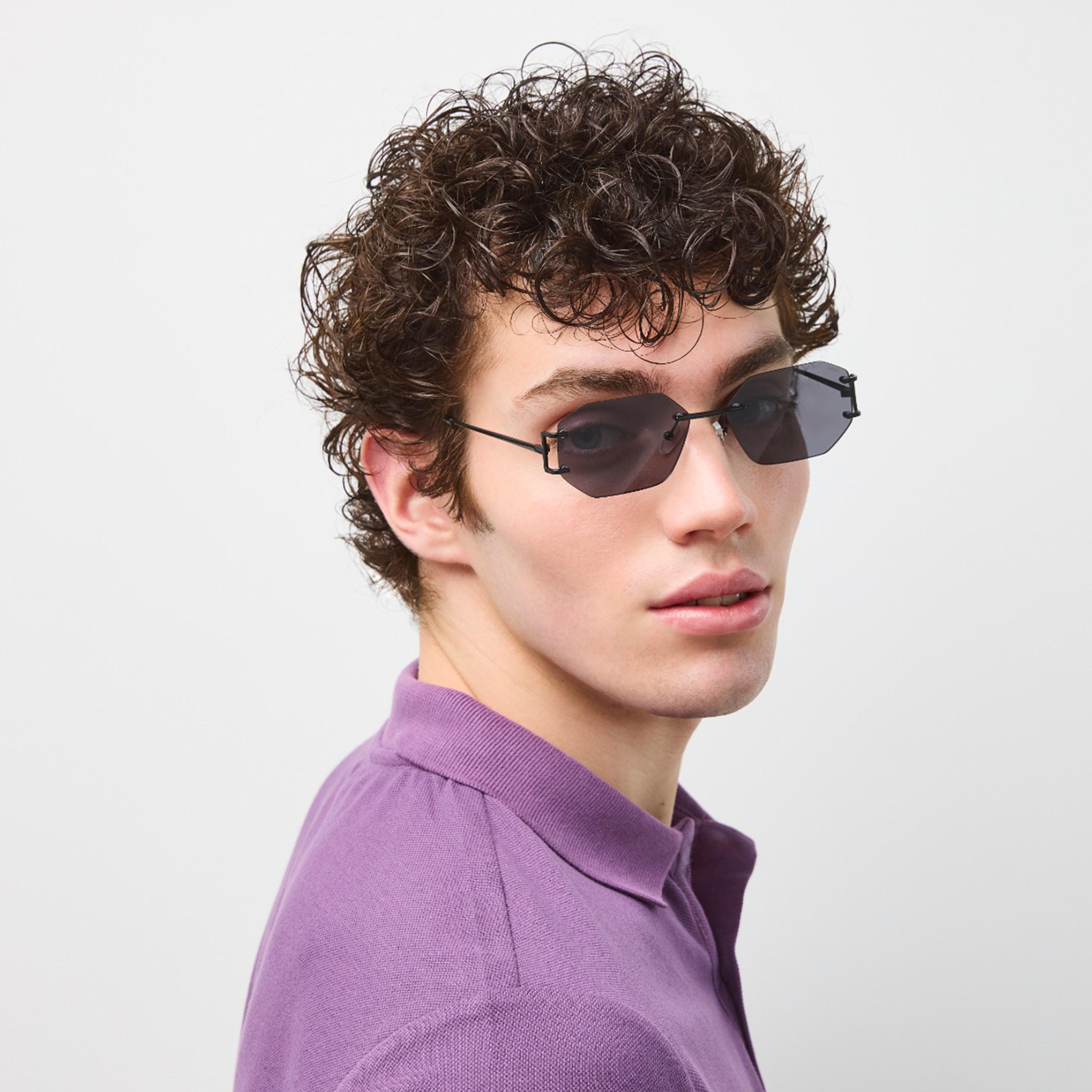 بلاك آوت-  نظارة شمسية هندسية رمادية   56 مم BLA-000303-0107-men-sunglasses-image-5
