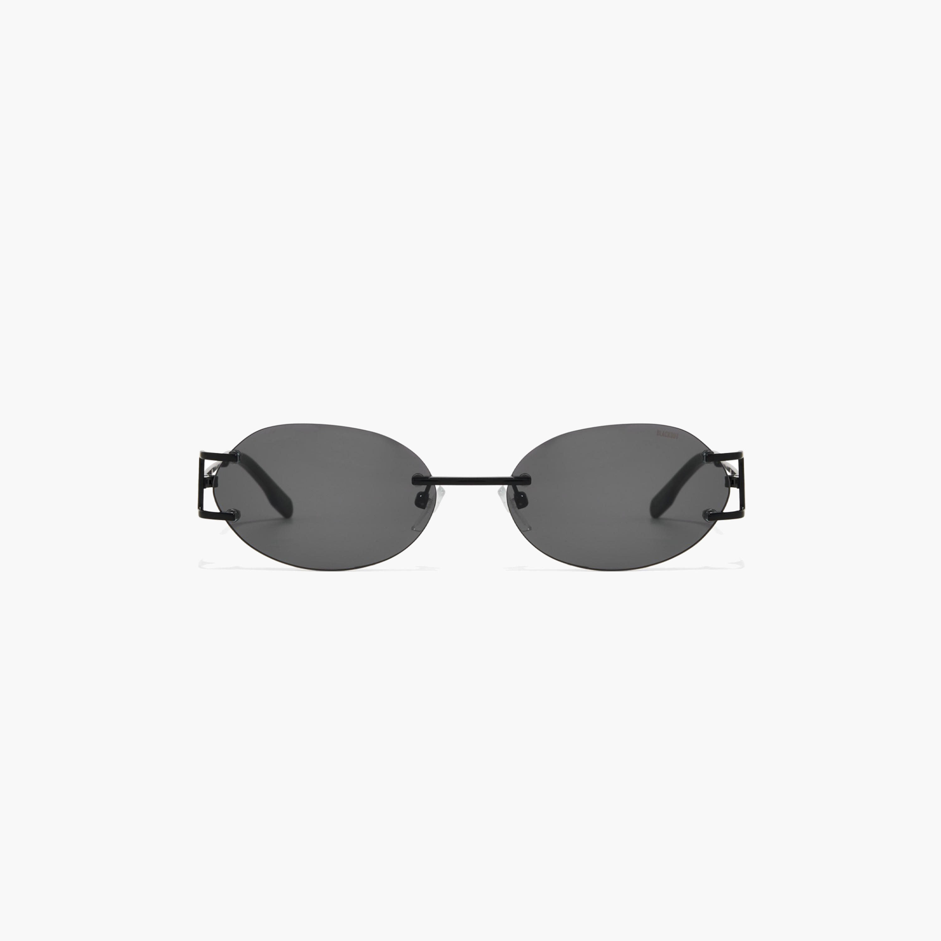 بلاك آوت-  نظارة شمسية بيضاوية رمادية   55 مم BLA-000304-0107-men-sunglasses-image-1