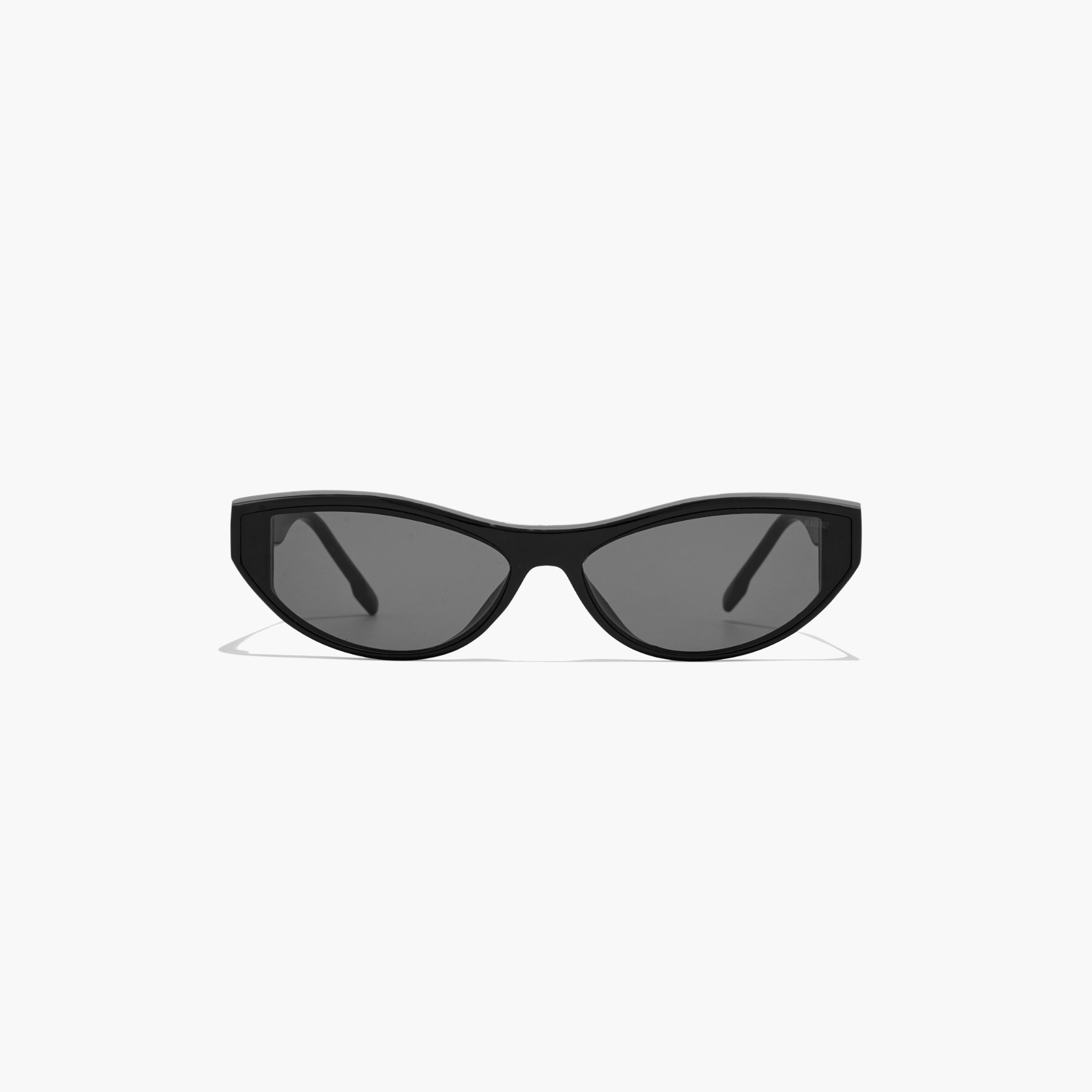 بلاك آوت-  نظارة شمسية رمادية على شكل عين القط   61 مم BLA-000308-0107-women-sunglasses-image-1