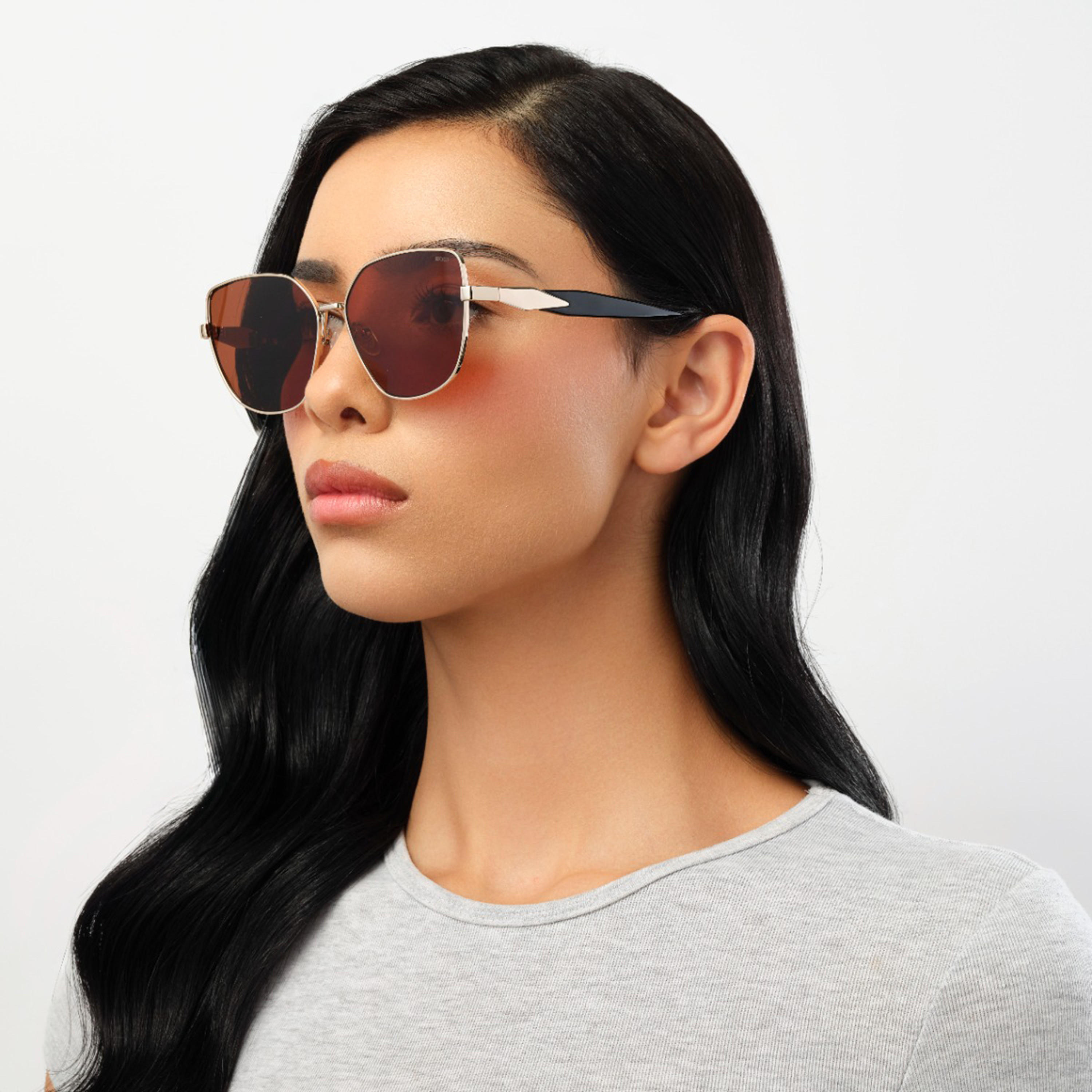 بلاك آوت-  نظارة شمسية بنية على شكل عين القط   58 مم BLA-000311-2904-women-sunglasses-image-4