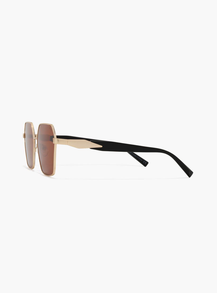 بلاك آوت- نظارة شمسية هندسية بنية 56 مم BLA-000312-2904-women-sunglasses-image-3