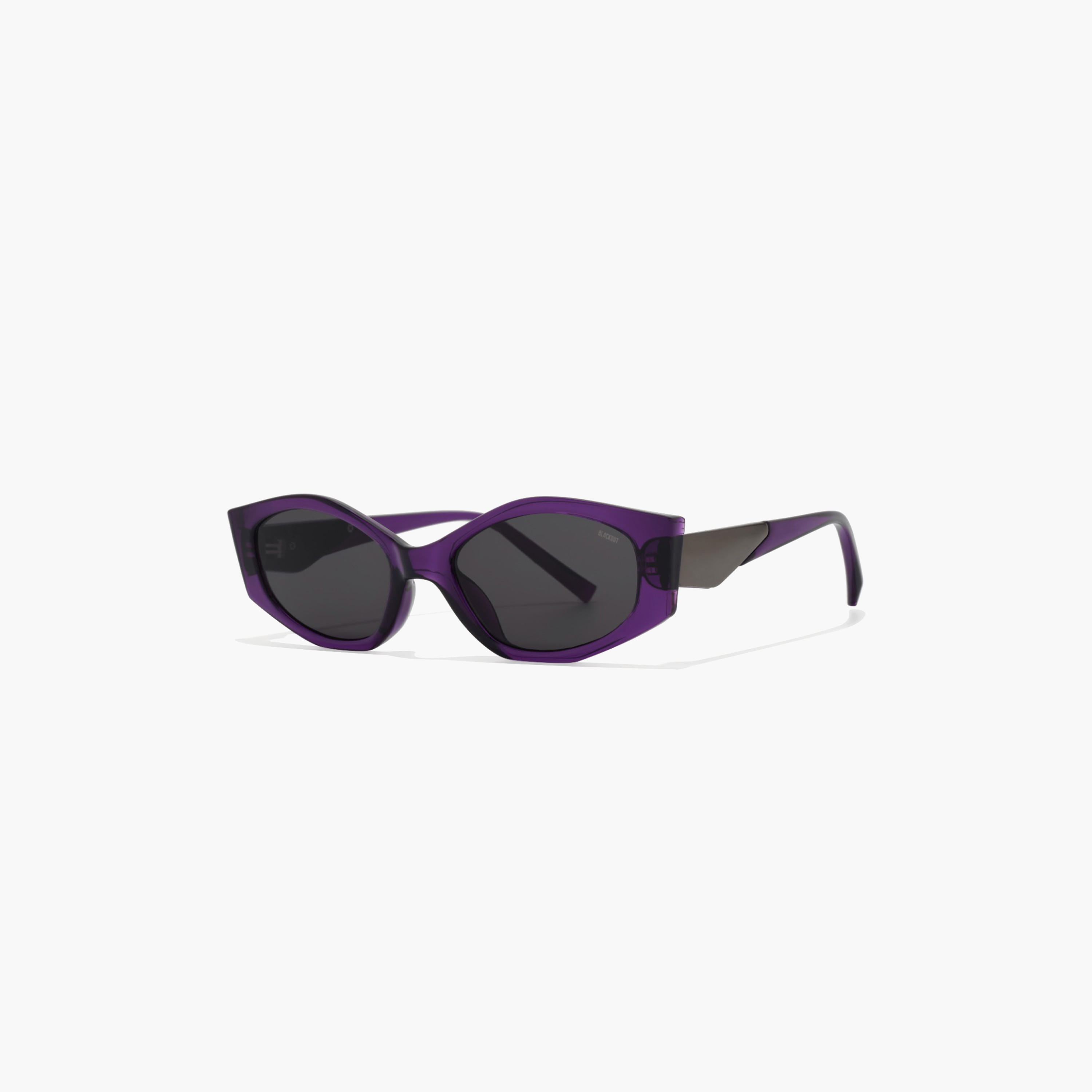 BlackOut 51MM Purple Geometric Sunglasses BLA-000316-1010-women-sunglasses-image-2