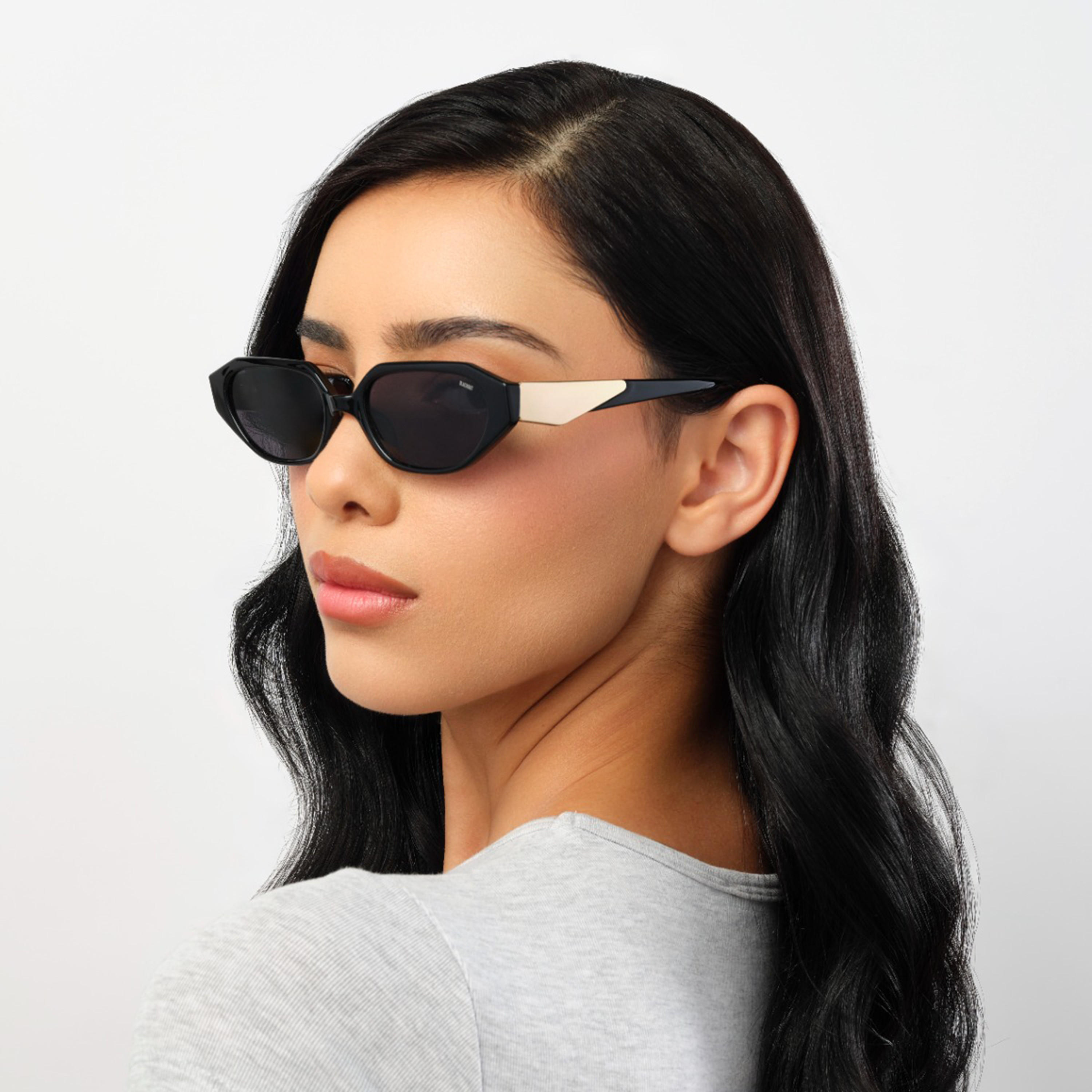 بلاك آوت-  نظارة شمسية هندسية رمادية   52 مم BLA-000317-0107-men-sunglasses-image-4