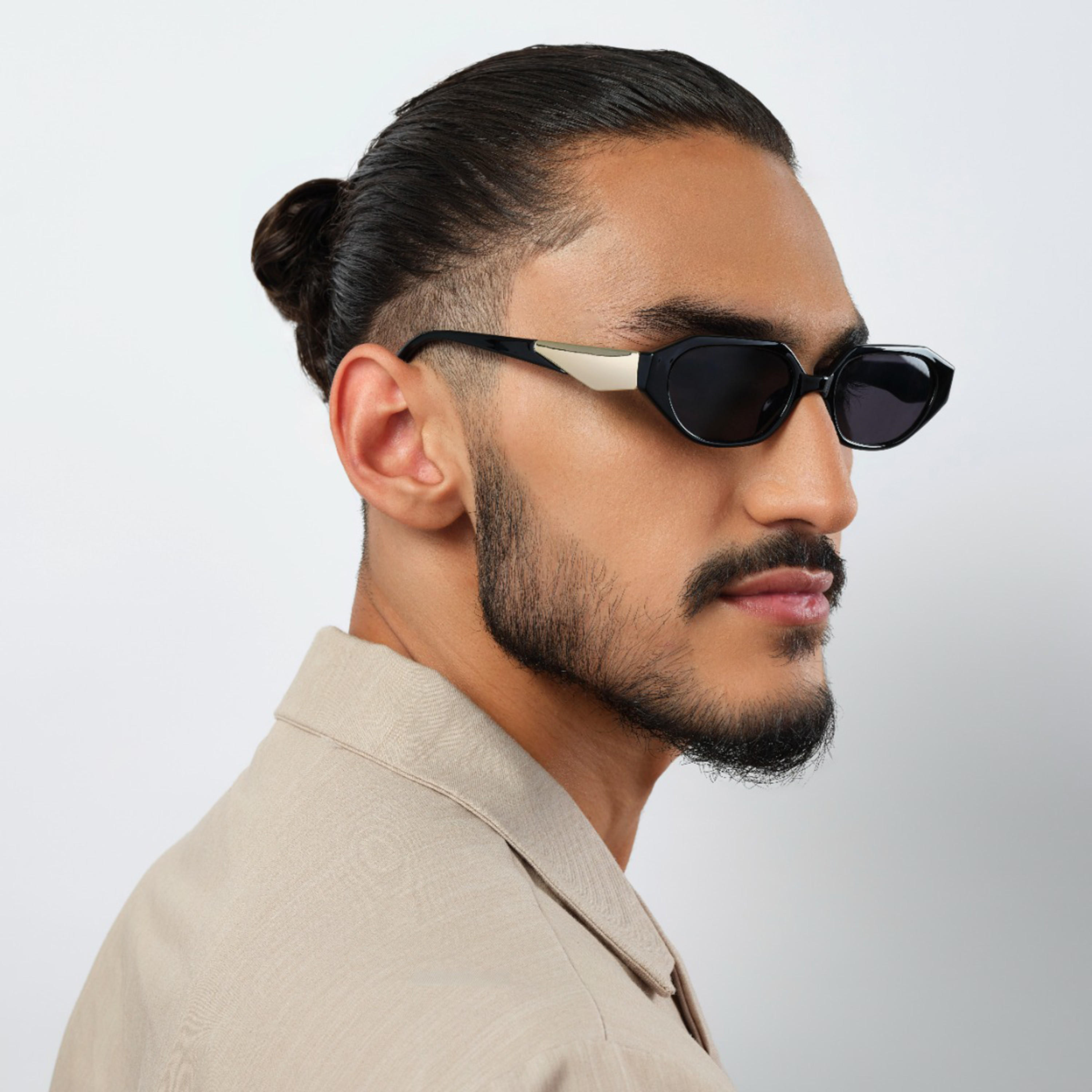 بلاك آوت-  نظارة شمسية هندسية رمادية   52 مم BLA-000317-0107-men-sunglasses-image-5