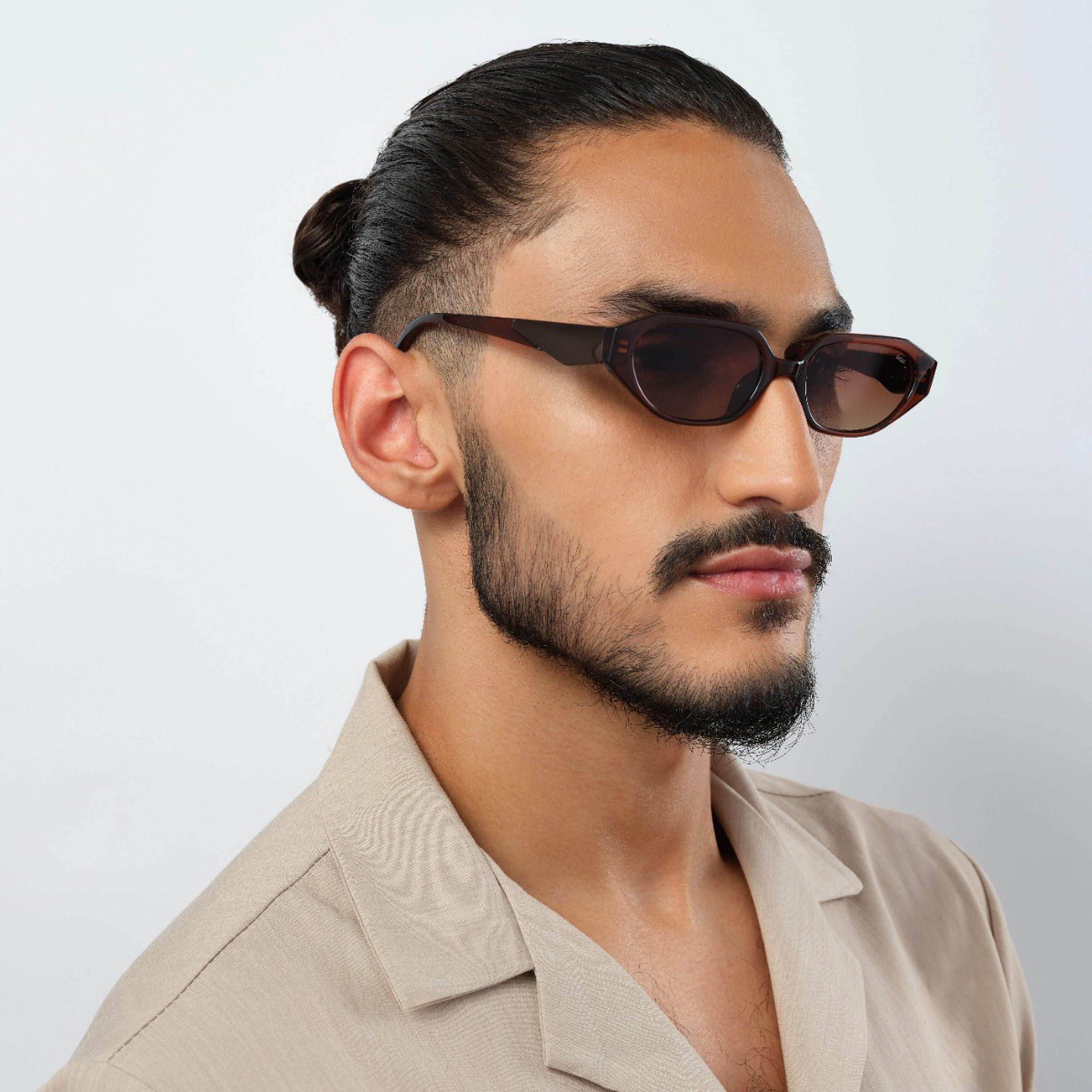 بلاك آوت-  نظارة شمسية هندسية بنية   52 مم BLA-000317-0404-men-sunglasses-image-5