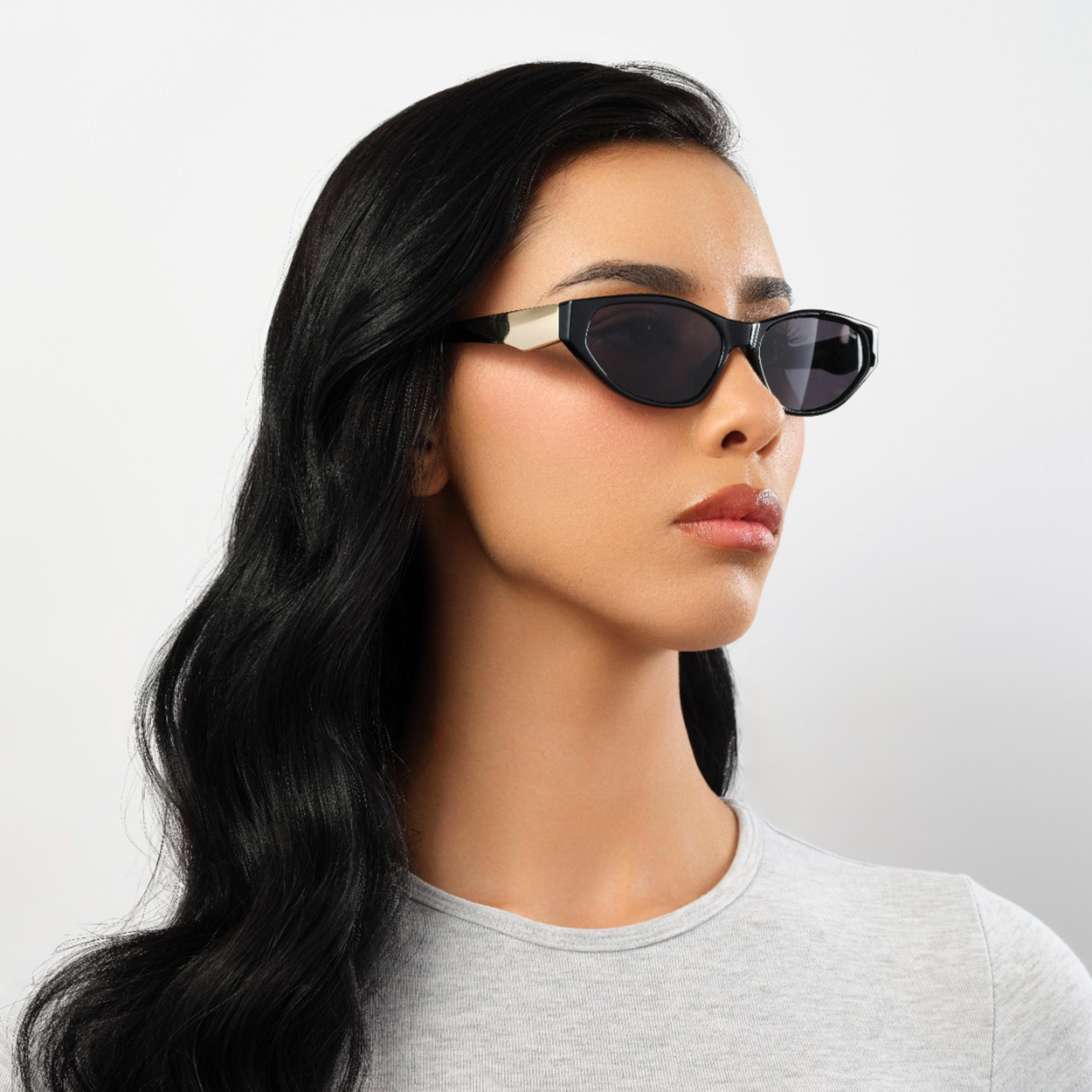 BlackOut 56MM Grey Geometric Sunglasses BLA-000318-0107-women-sunglasses-image-4