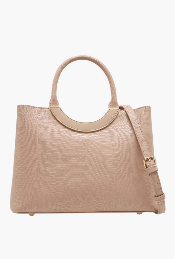 شنطة توتي بارزة الملمس بحزام قابل للفصل وسحاب إغلاق من سيليست-women-bagsandwallets-handbags-image-1