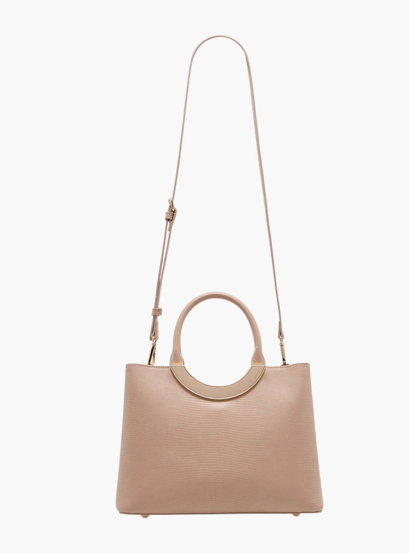 شنطة توتي بارزة الملمس بحزام قابل للفصل وسحاب إغلاق من سيليست-women-bagsandwallets-handbags-image-2