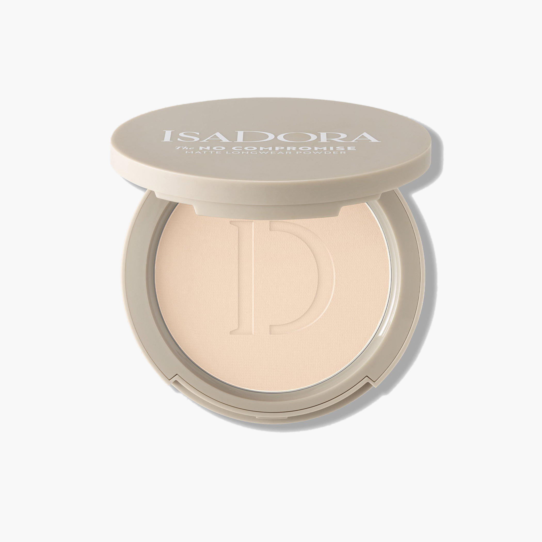 بودرة مضغوطة مطفية طويلة الأمد ذا نو كومبروميز من إيزادورا - 7 جرام-beautyandpersonalcare-makeup-face-facepowders-image-1