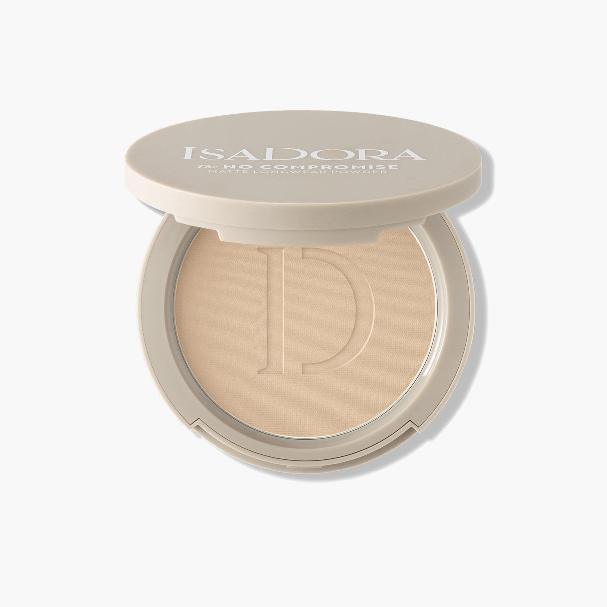 بودرة مضغوطة مطفية طويلة الأمد ذا نو كومبروميز من إيزادورا - 7 جرام-beautyandpersonalcare-makeup-face-facepowders-image-17
