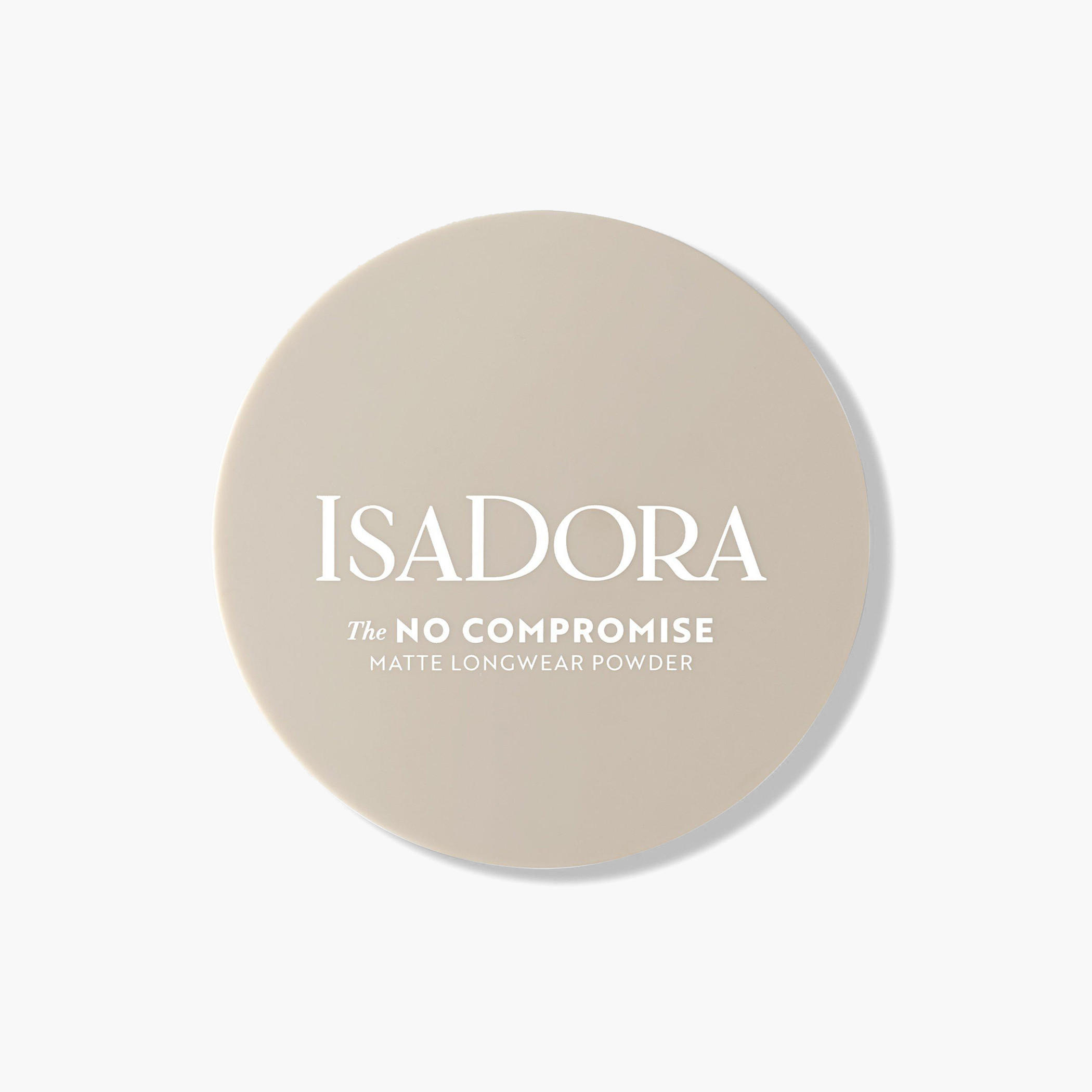 بودرة مضغوطة مطفية طويلة الأمد ذا نو كومبروميز من إيزادورا - 7 جرام-beautyandpersonalcare-makeup-face-facepowders-image-34