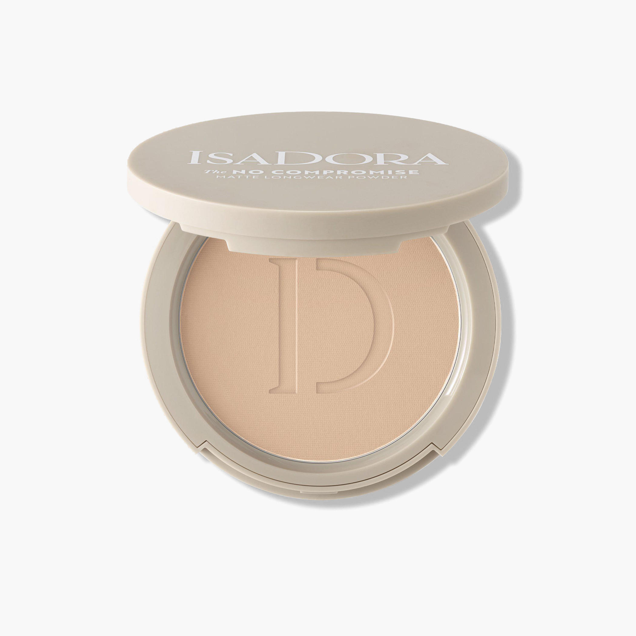 بودرة مضغوطة مطفية طويلة الأمد ذا نو كومبروميز من إيزادورا - 7 جرام-beautyandpersonalcare-makeup-face-facepowders-image-41