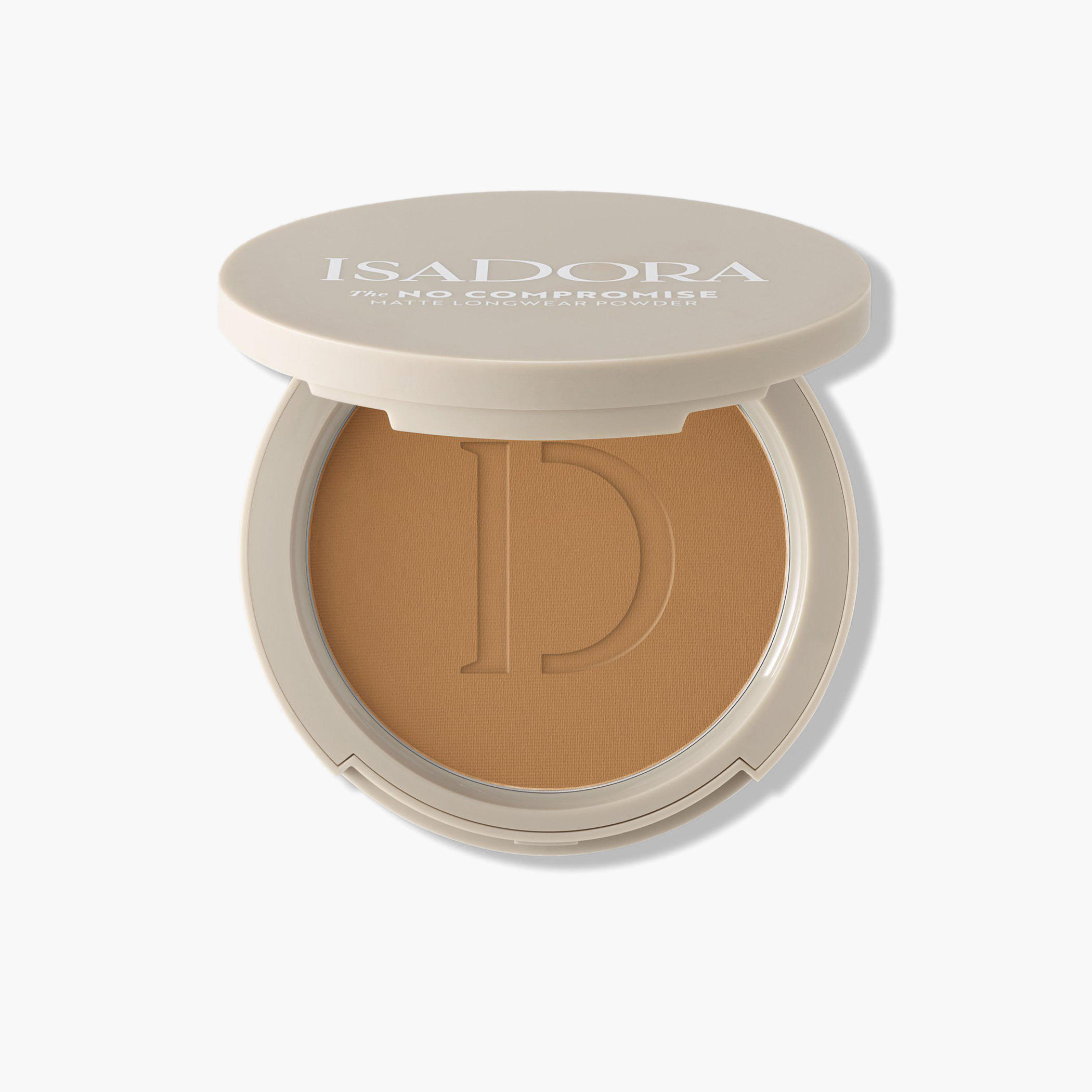 بودرة مضغوطة مطفية طويلة الأمد ذا نو كومبروميز من إيزادورا - 7 جرام-beautyandpersonalcare-makeup-face-facepowders-image-49