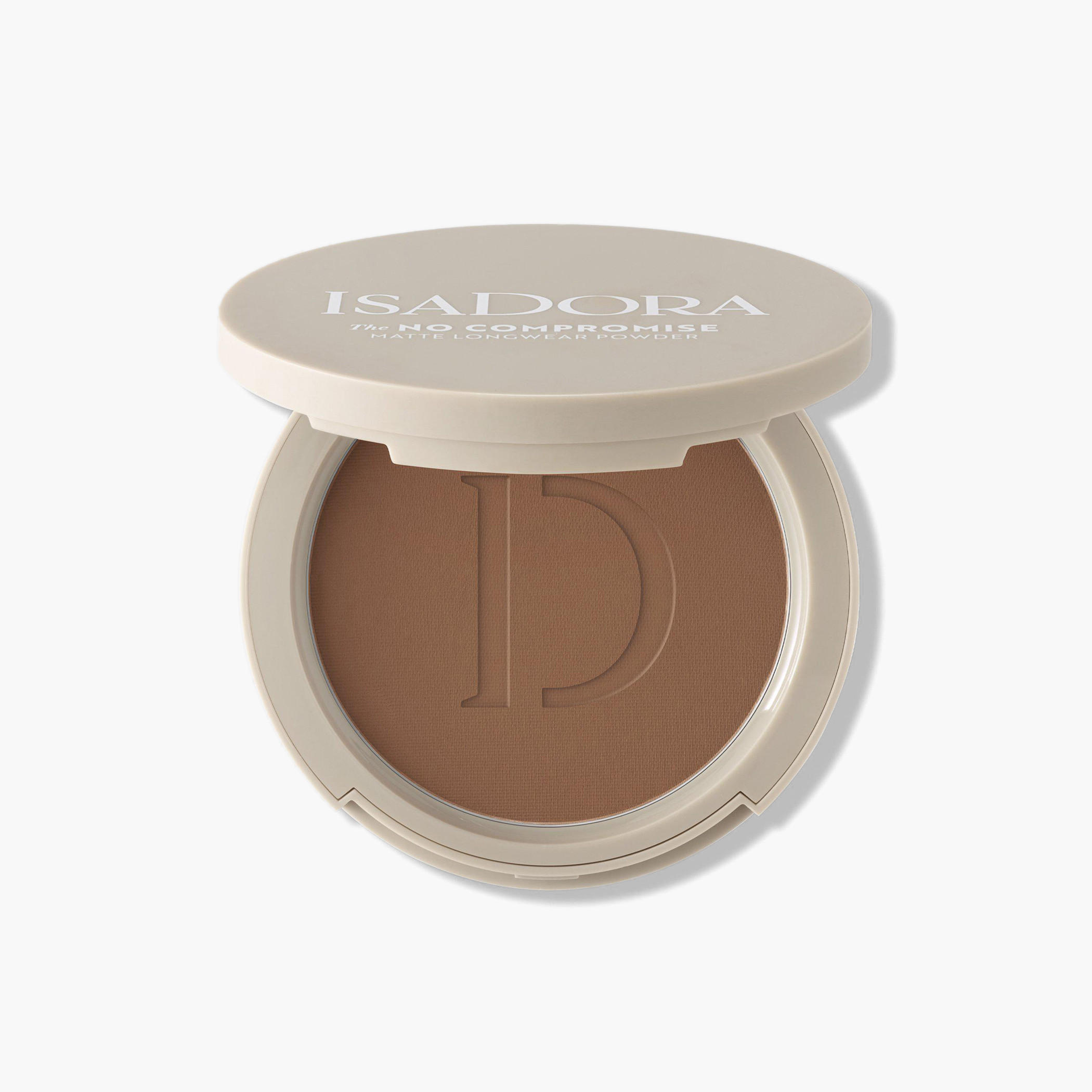 بودرة مضغوطة مطفية طويلة الأمد ذا نو كومبروميز من إيزادورا - 7 جرام-beautyandpersonalcare-makeup-face-facepowders-image-57