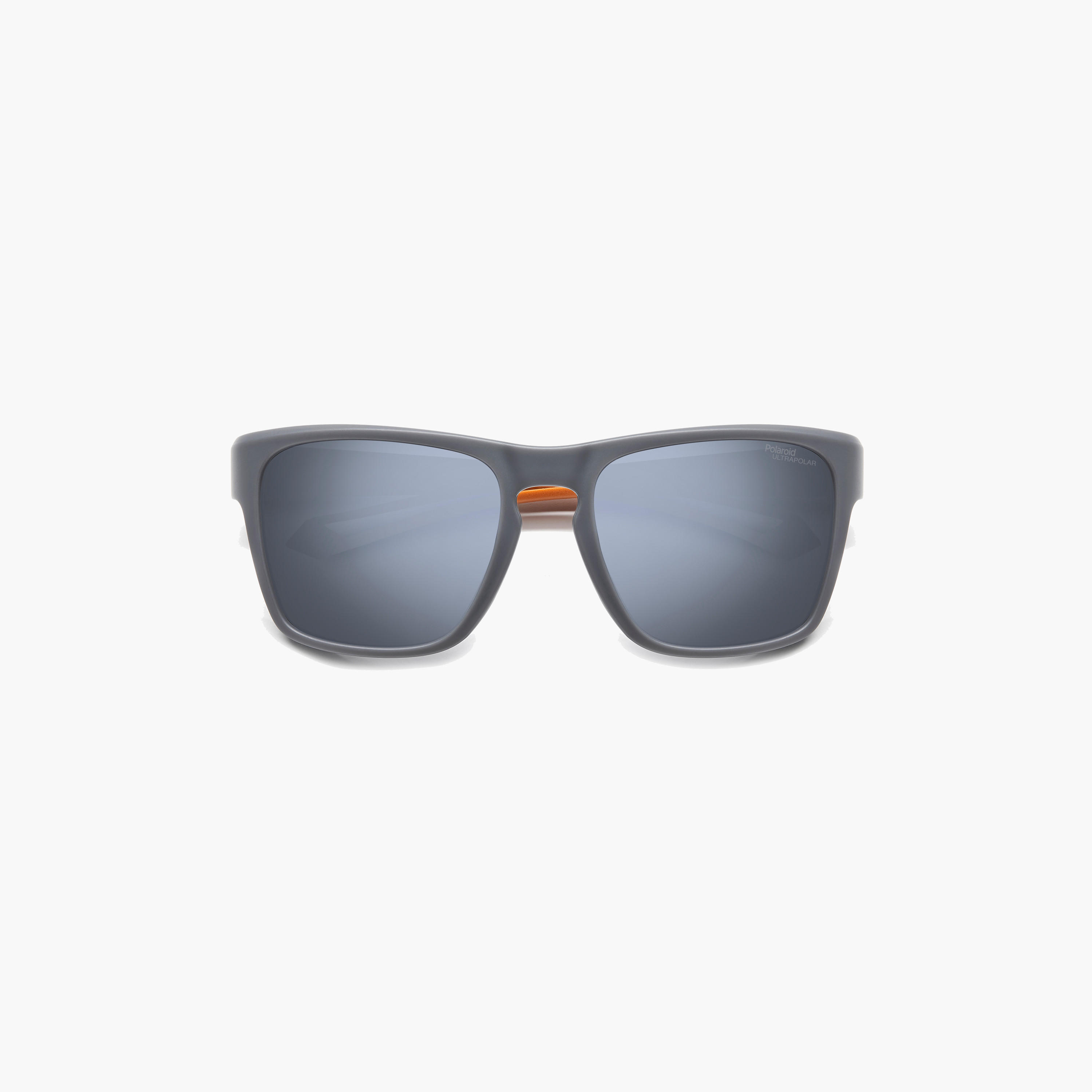 Polaroid Men's Polarized 56 MM Silver Mirror Rectangle Sunglasses-men-sunglasses-image-5