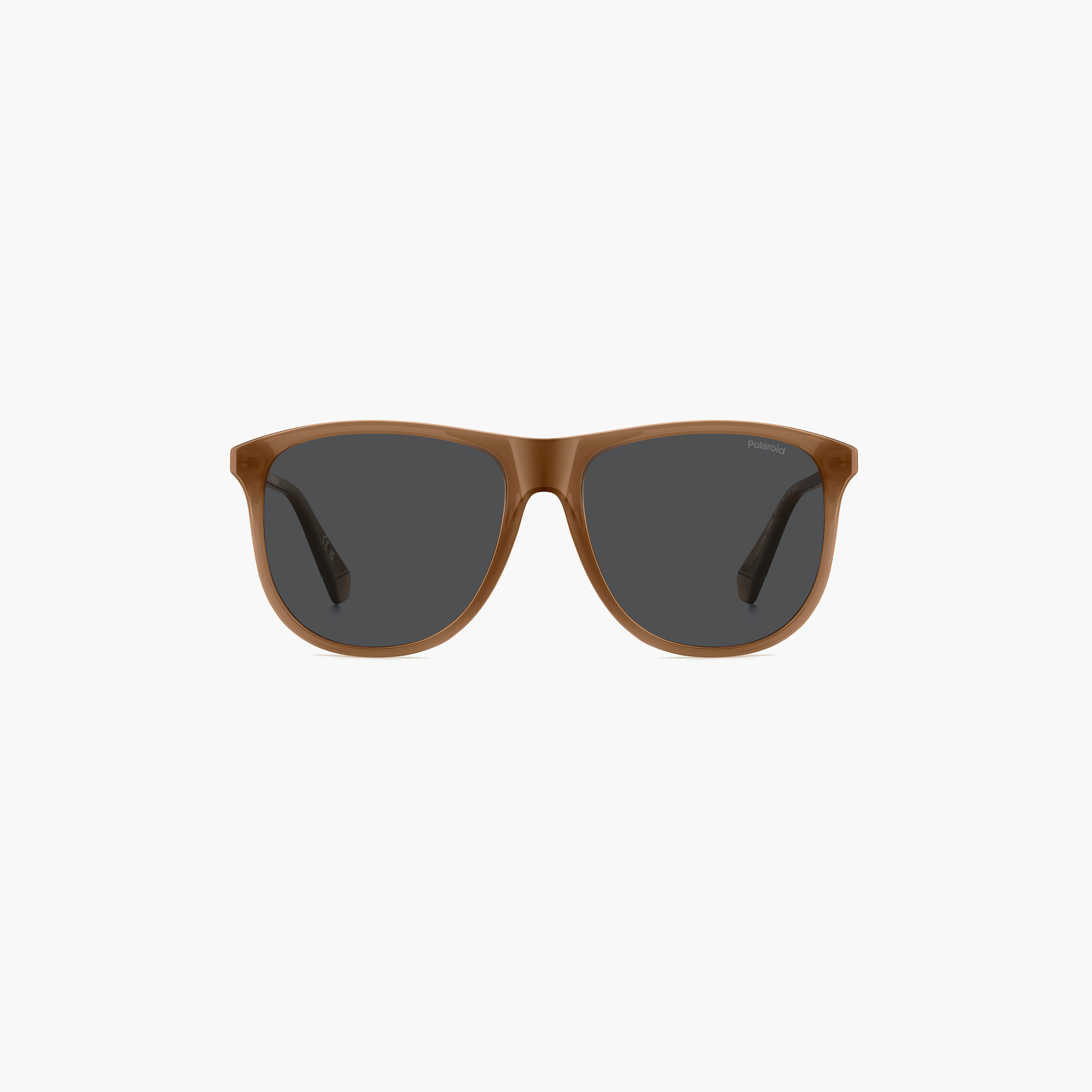 Polaroid Men's Polarized 58 MM Grey Rectangle Sunglasses-men-sunglasses-image-3