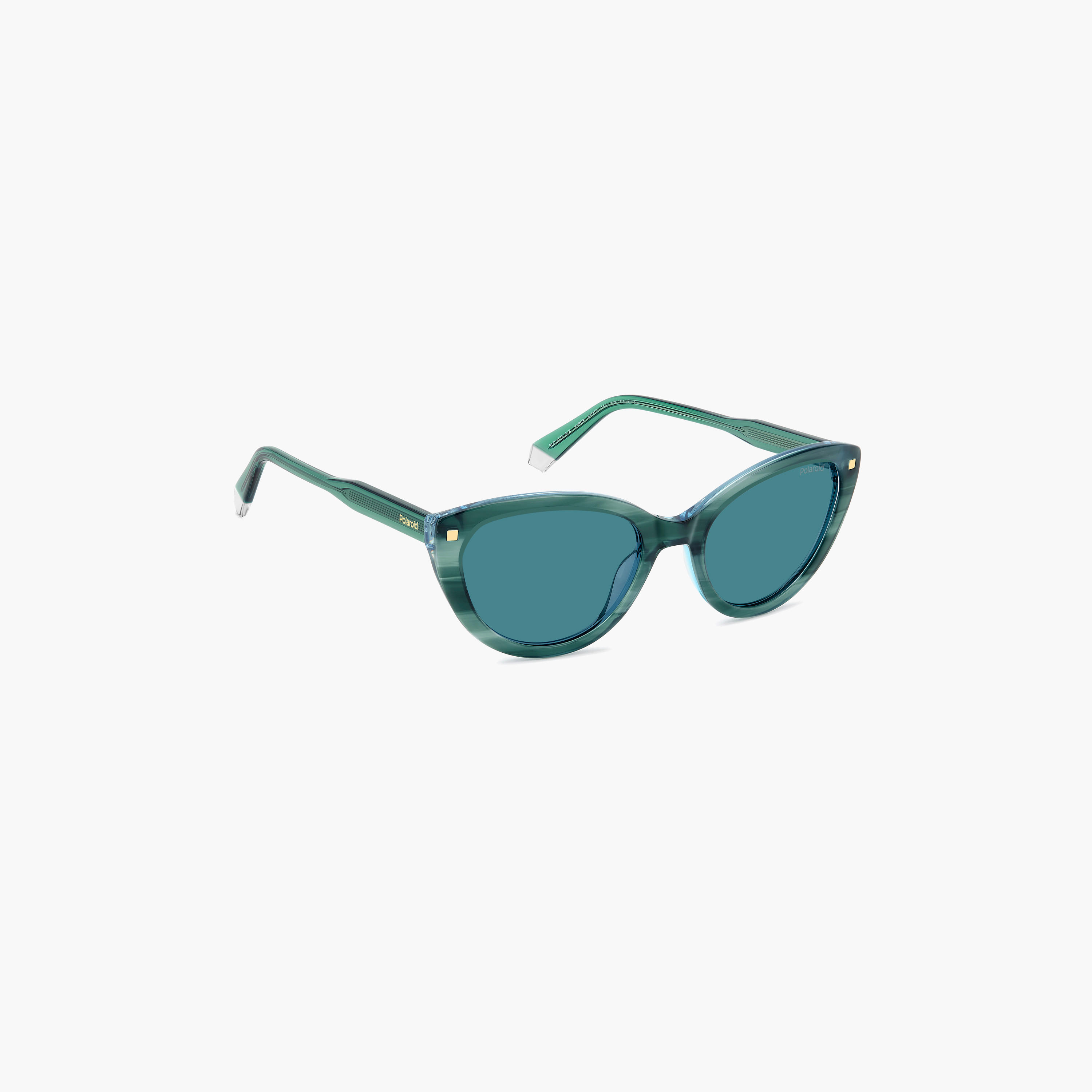 Polaroid Women's Polarized 54 MM Blue Cat Eye Sunglasses-men-sunglasses-image-2