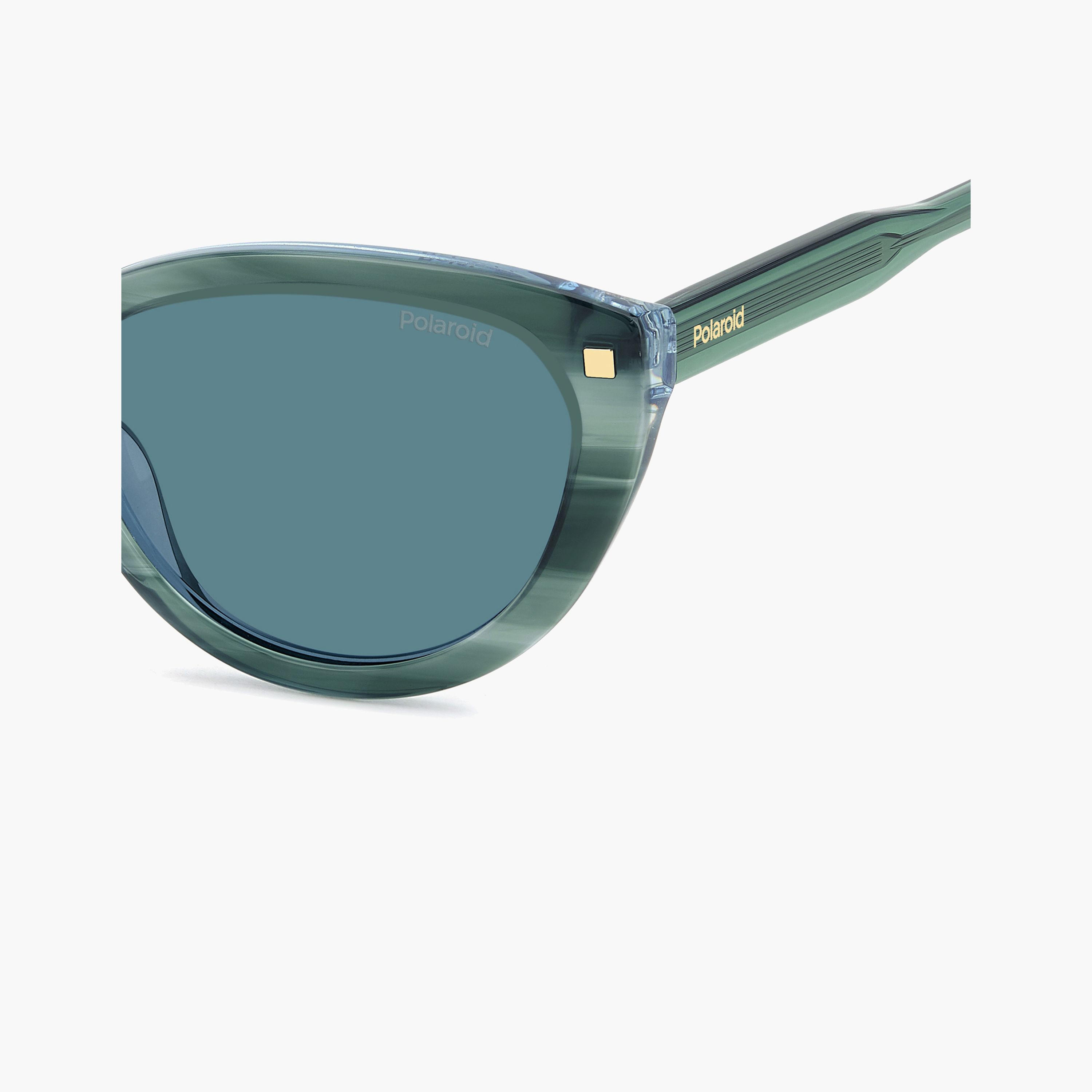 Polaroid Women's Polarized 54 MM Blue Cat Eye Sunglasses-men-sunglasses-image-4