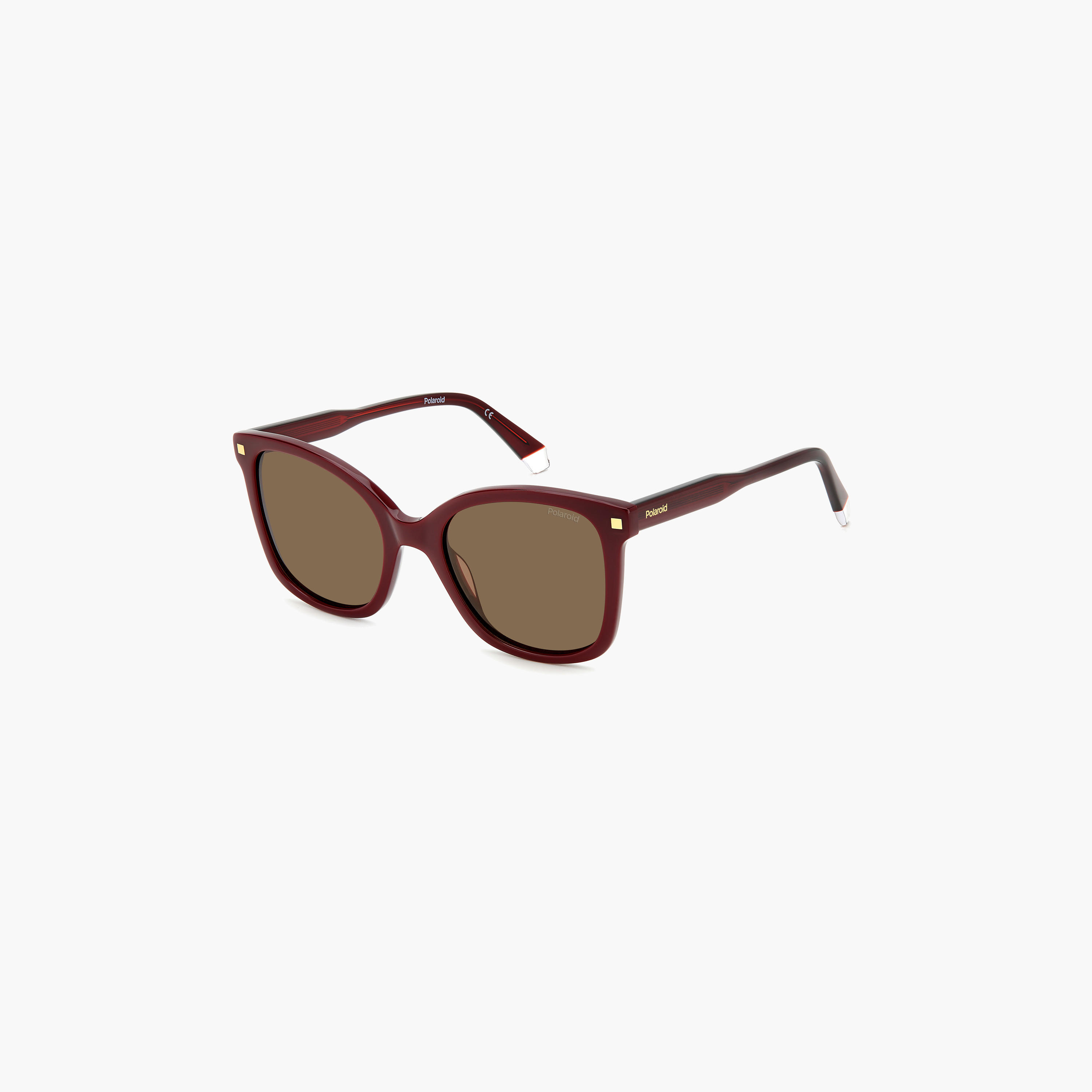 بولاريود-   نظارات شمسية مستطيلة برونزية مستقطبة مقاس 53 مم للنساء-men-sunglasses-image-1