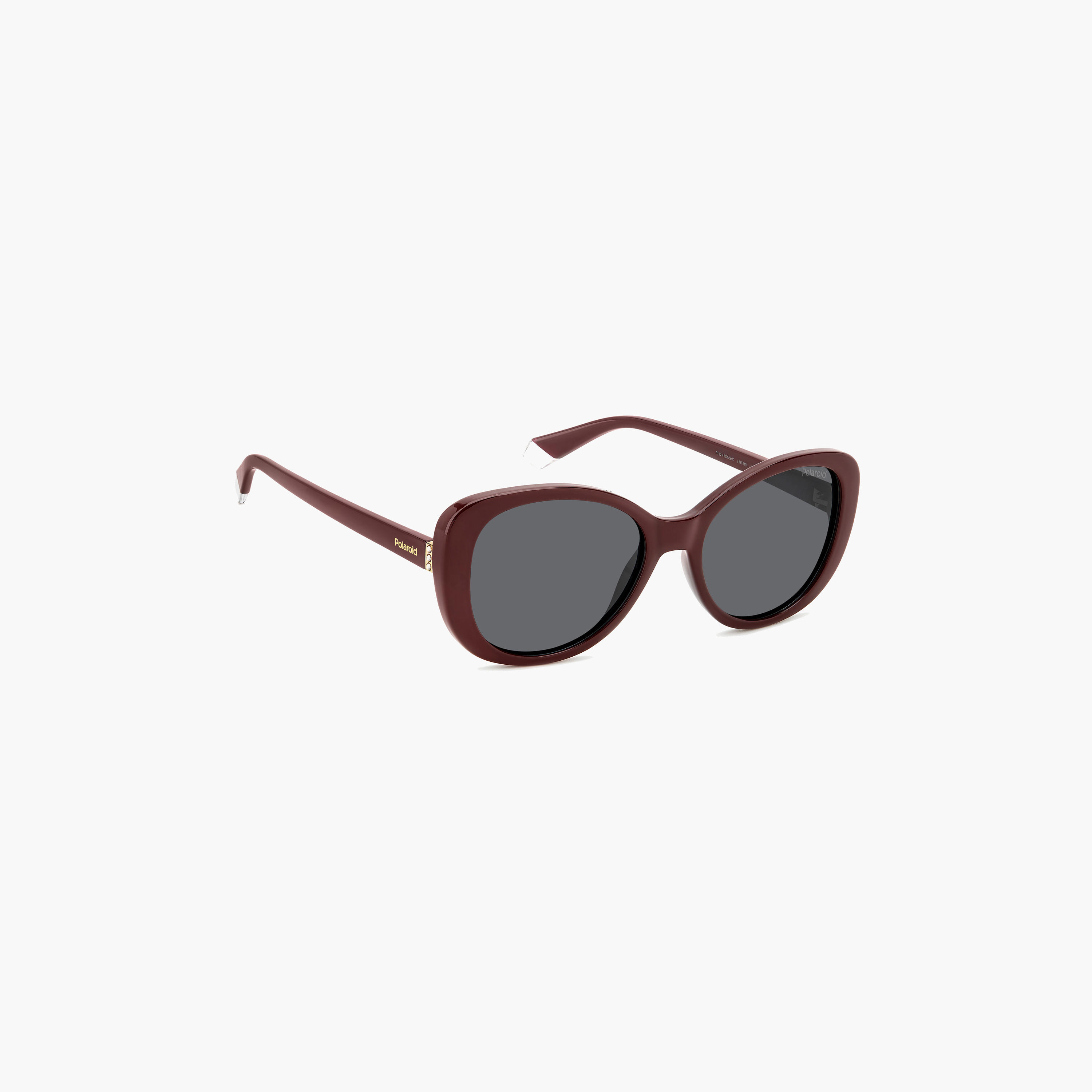 بولاريود-   نظارات شمسية نسائية مستقطبة 55 مم على شكل مستطيل رمادي-men-sunglasses-image-2