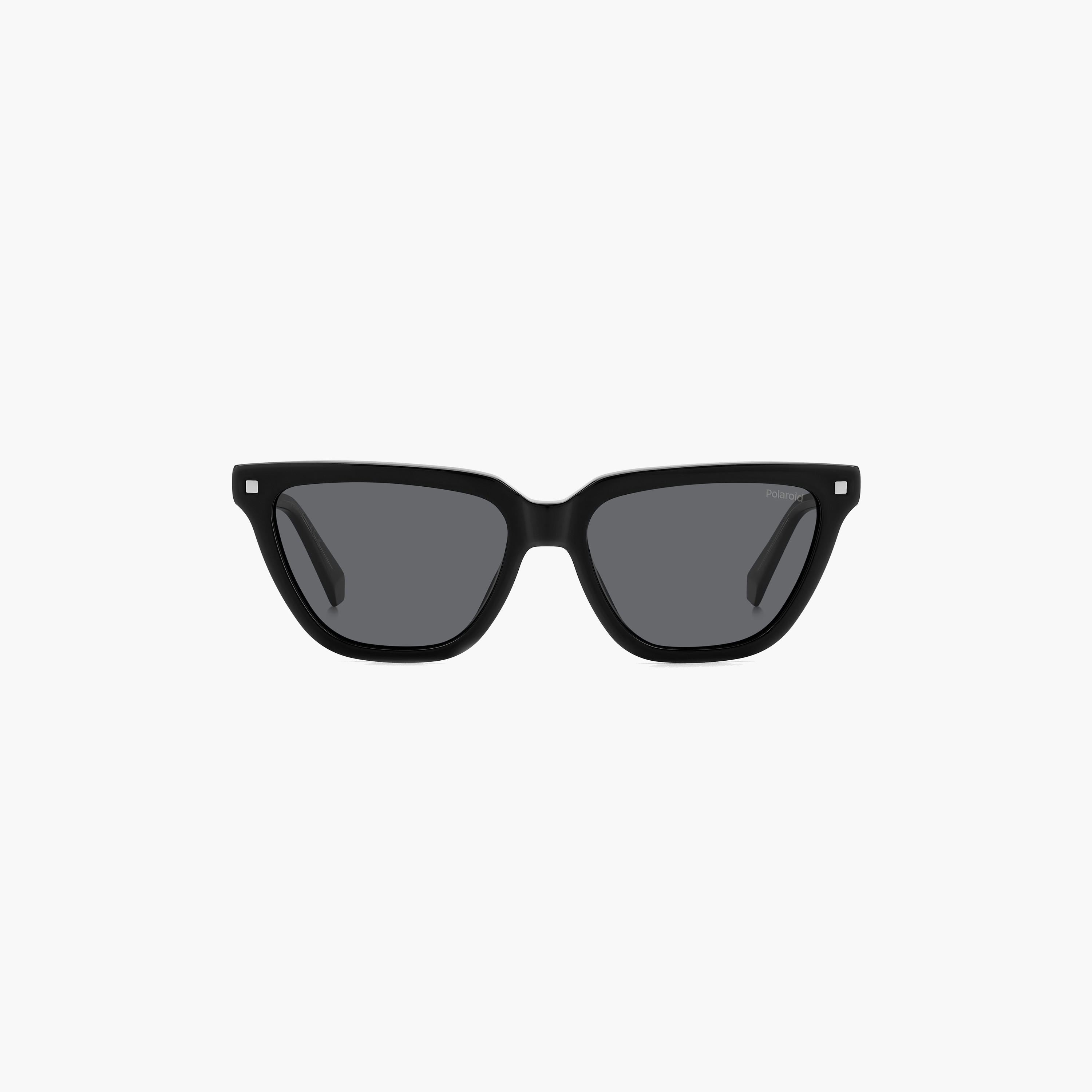 بولاريود-   نظارات شمسية نسائية مستقطبة 55 مم على شكل مستطيل رمادي-men-sunglasses-image-3