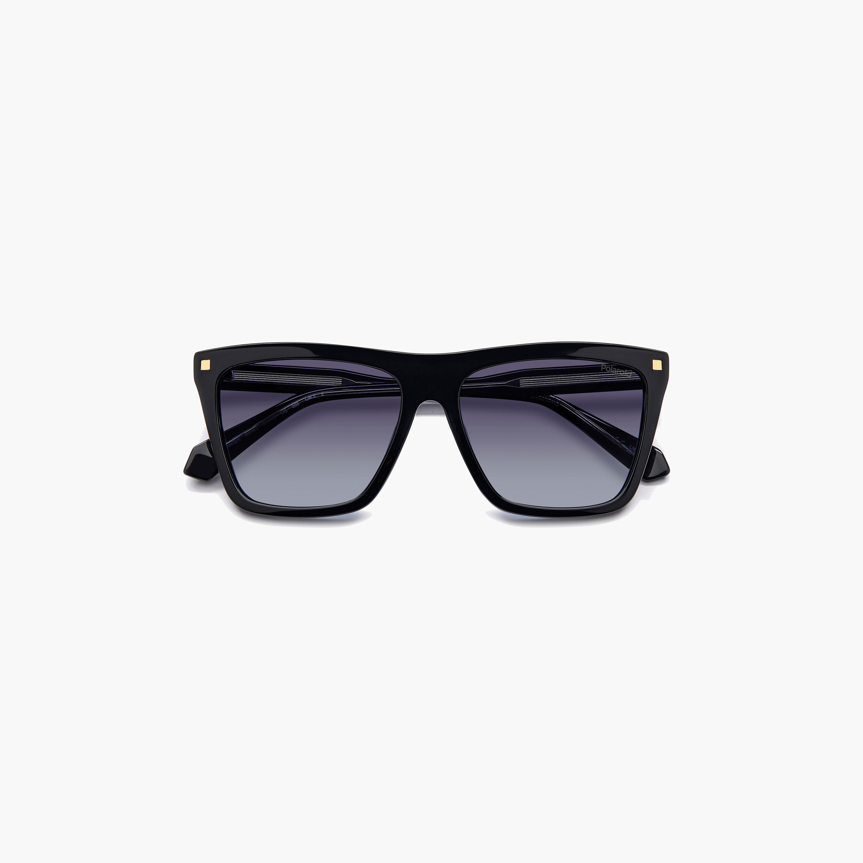 Polaroid Women's Polarized 56 MM Grey Shaded Rectangle Sunglasses-men-sunglasses-image-5