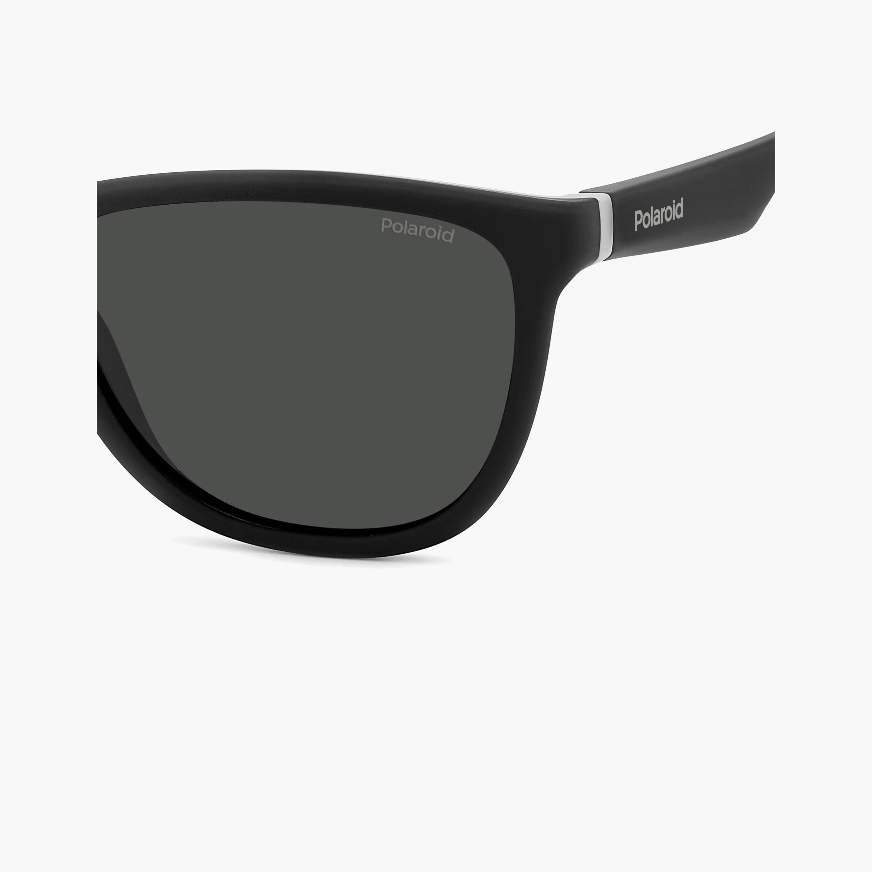 Polaroid Polarized 56 MM Grey Rectangle Sunglasses-men-sunglasses-image-4