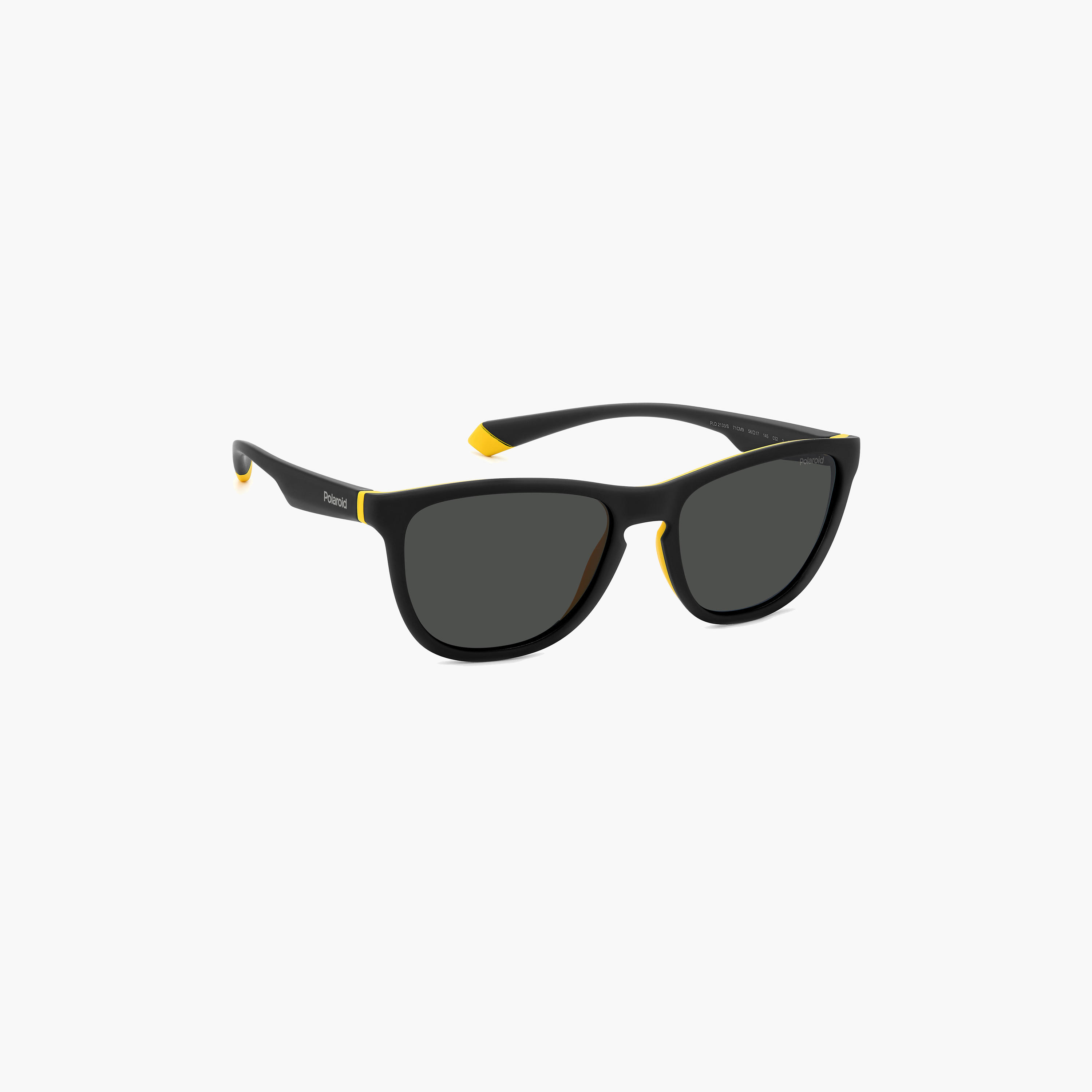 Polaroid Polarized 56 MM Grey Rectangle Sunglasses-men-sunglasses-image-2
