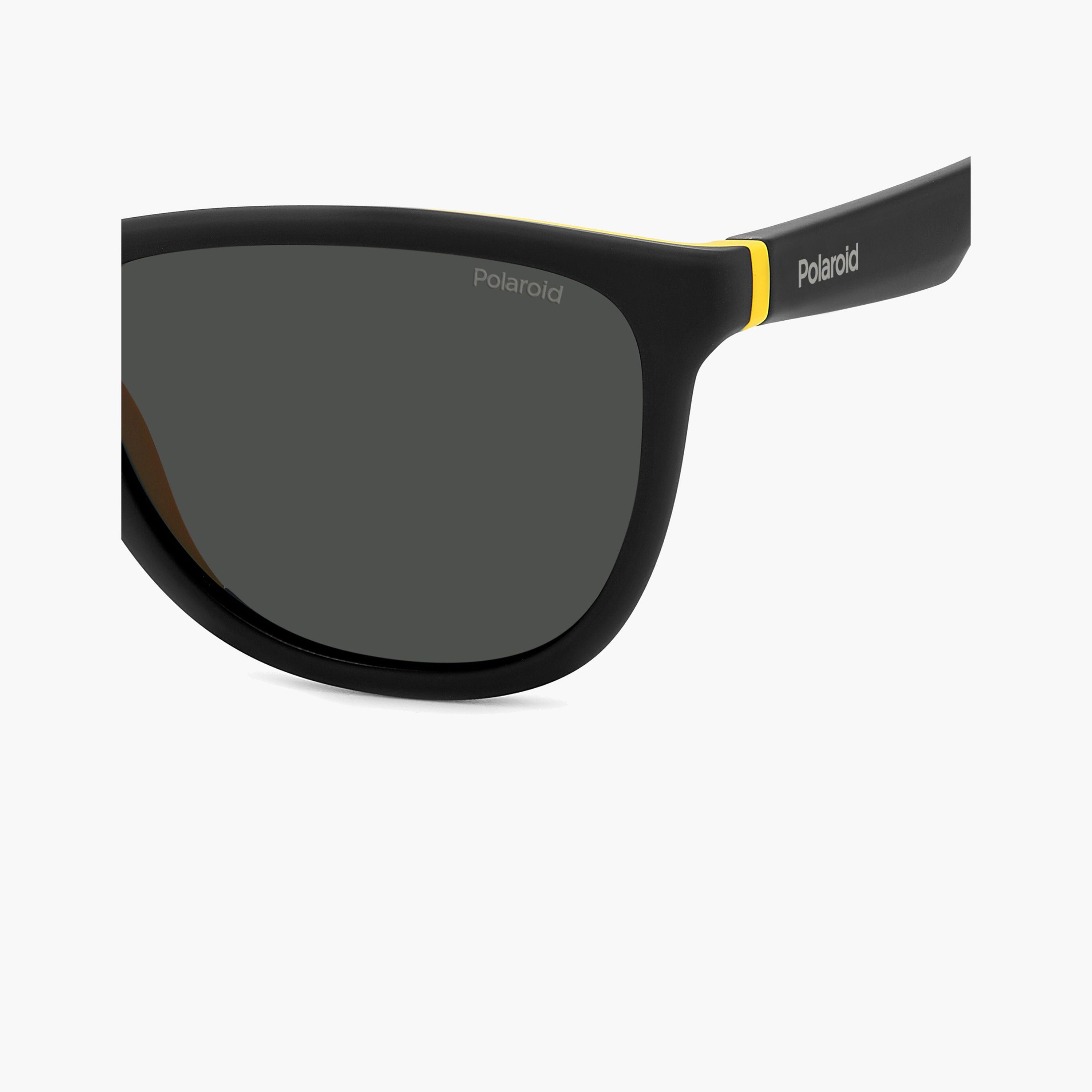 بولاريود-   نظارة شمسية مستطيلة رمادية مستقطبة مقاس 56 مم-men-sunglasses-image-4