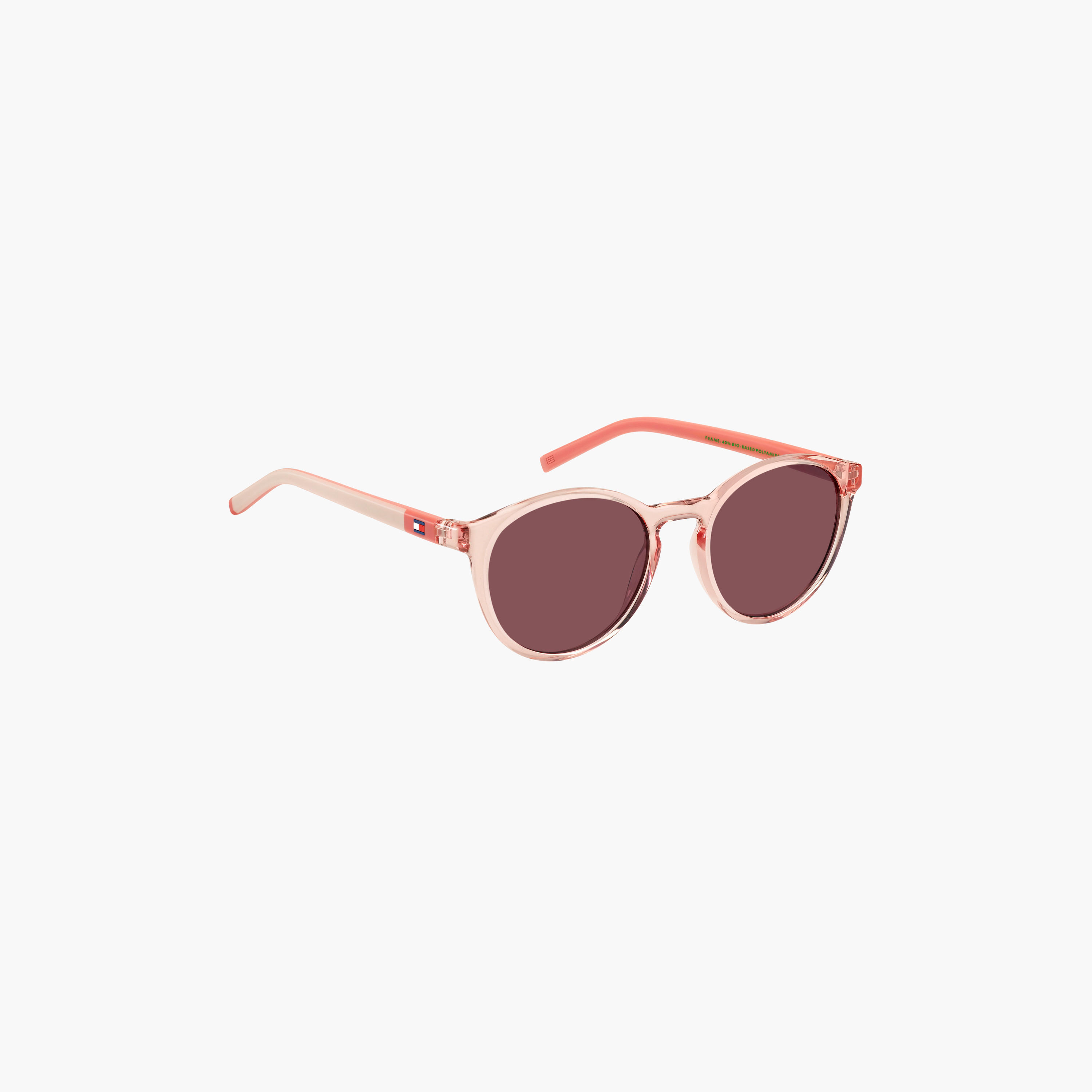 تومي هيلفيغر-   نظارات شمسية هندسية وردية للأطفال مقاس 47 مم-girls-accessories-sunglasses-image-2