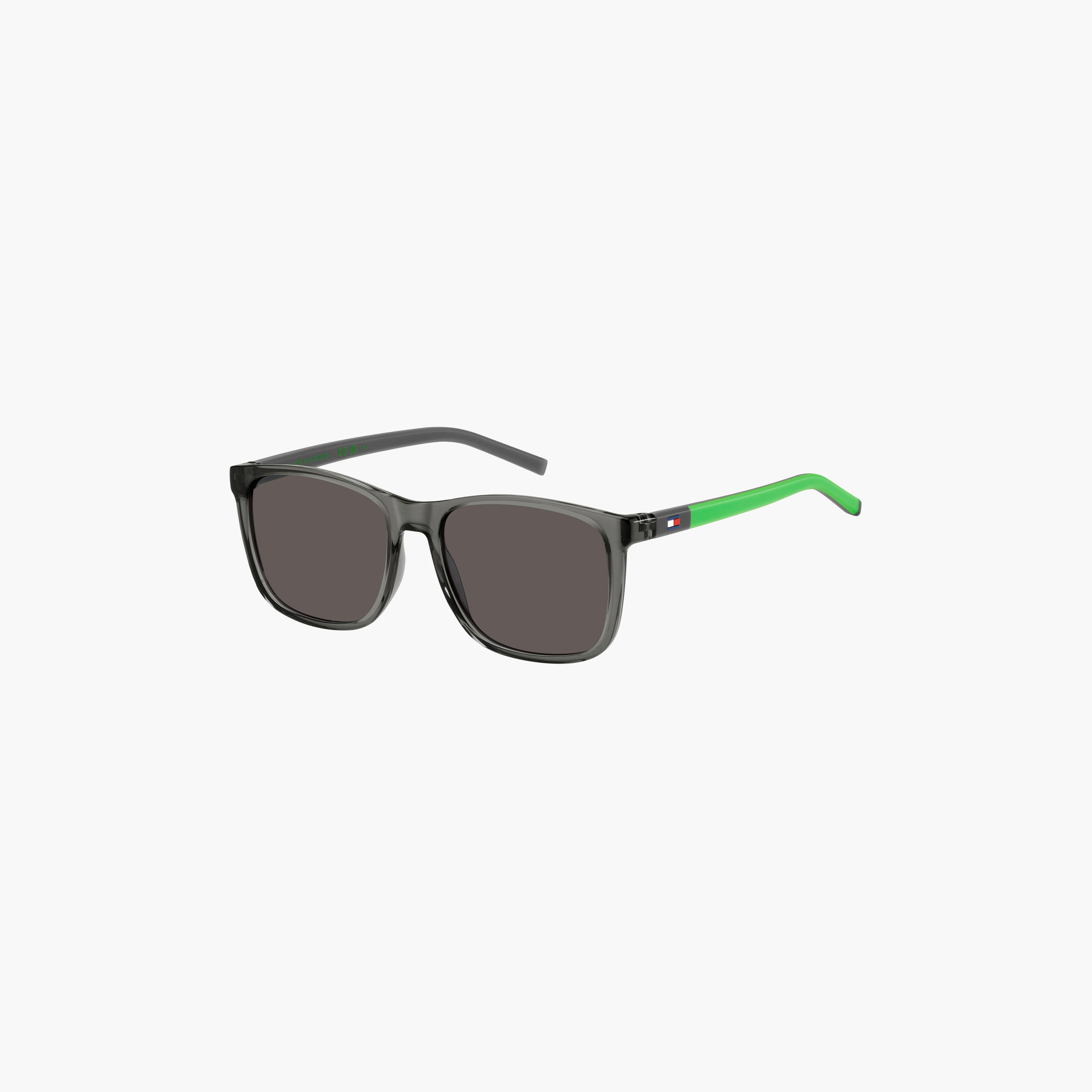 تومي هيلفيغر-   نظارات شمسية مستطيلة رمادية للأطفال مقاس 50 مم-girls-accessories-sunglasses-image-1