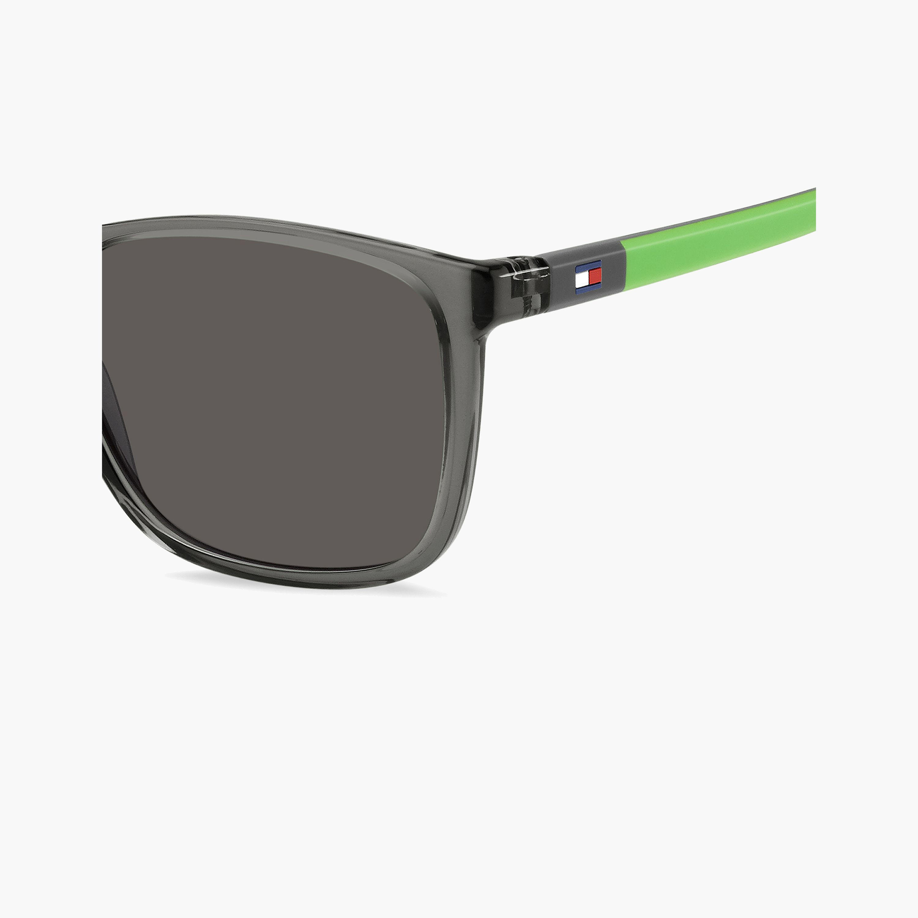 Tommy Hilfiger Kids 50 MM Grey Rectangle Sunglasses-girls-accessories-sunglasses-image-4