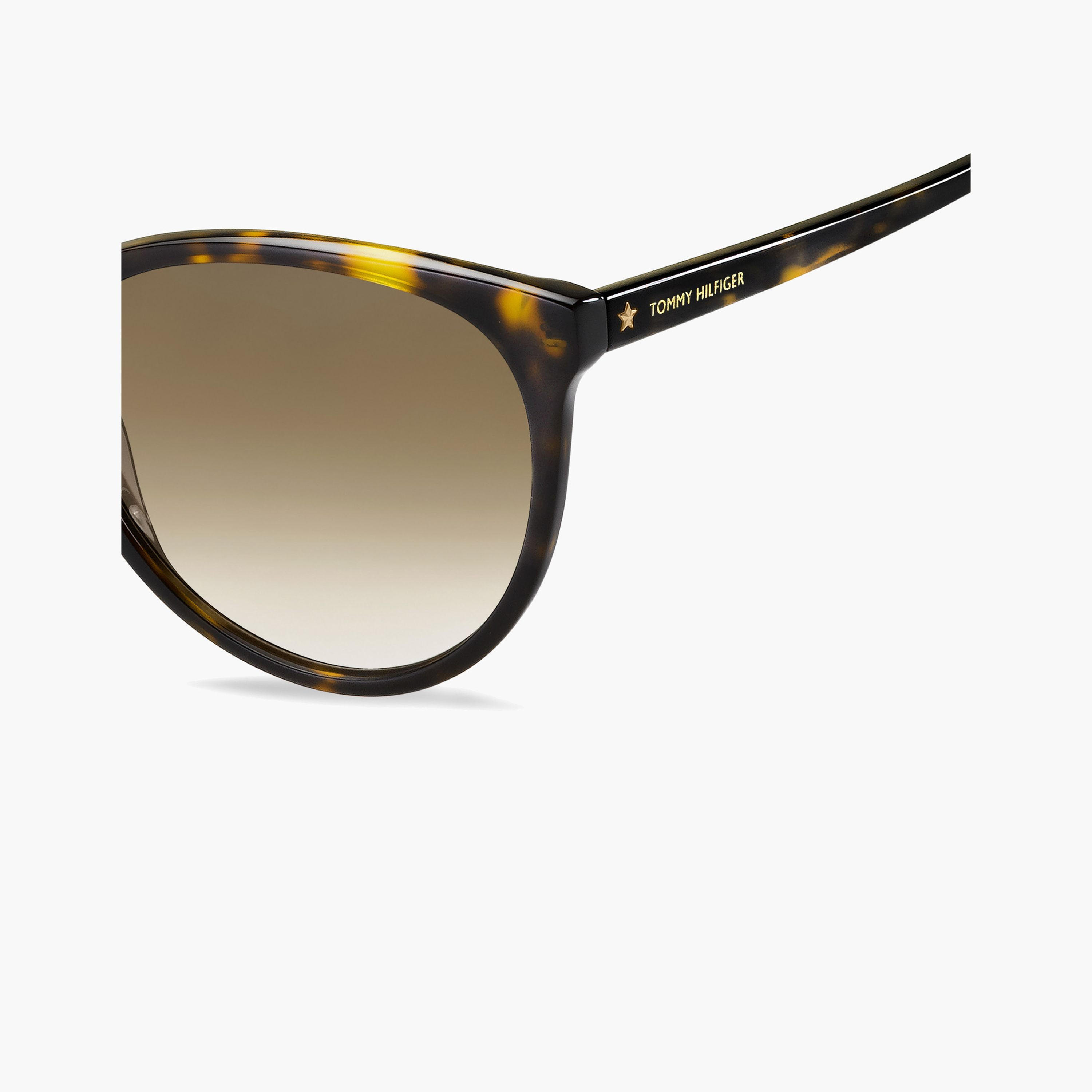 Tommy Hilfiger Women's 56 MM Brown Shaded Cat Eye Sunglasses-men-sunglasses-image-3