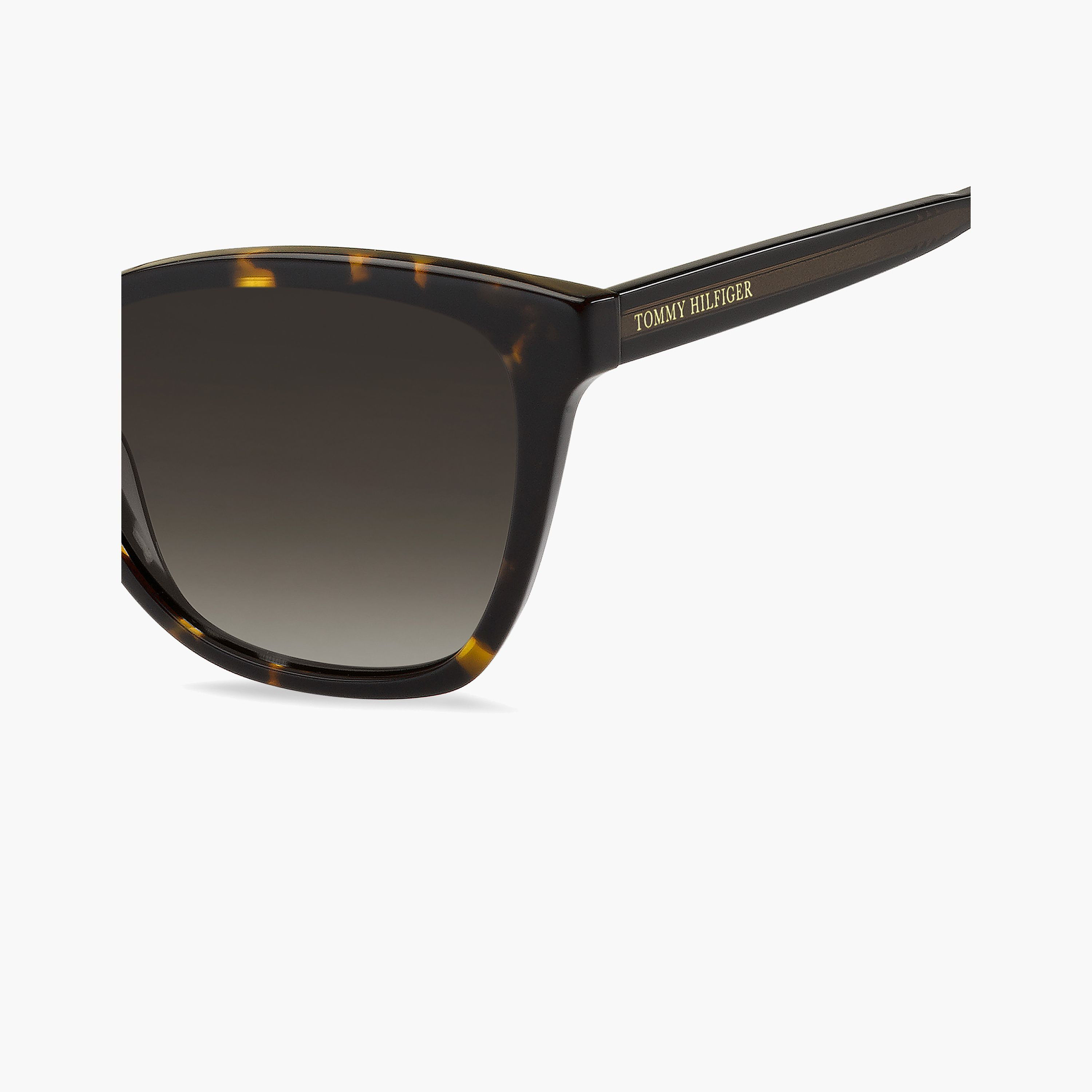 Tommy Hilfiger Women's 54 MM Brown Shaded Rectangle Sunglasses-men-sunglasses-image-4