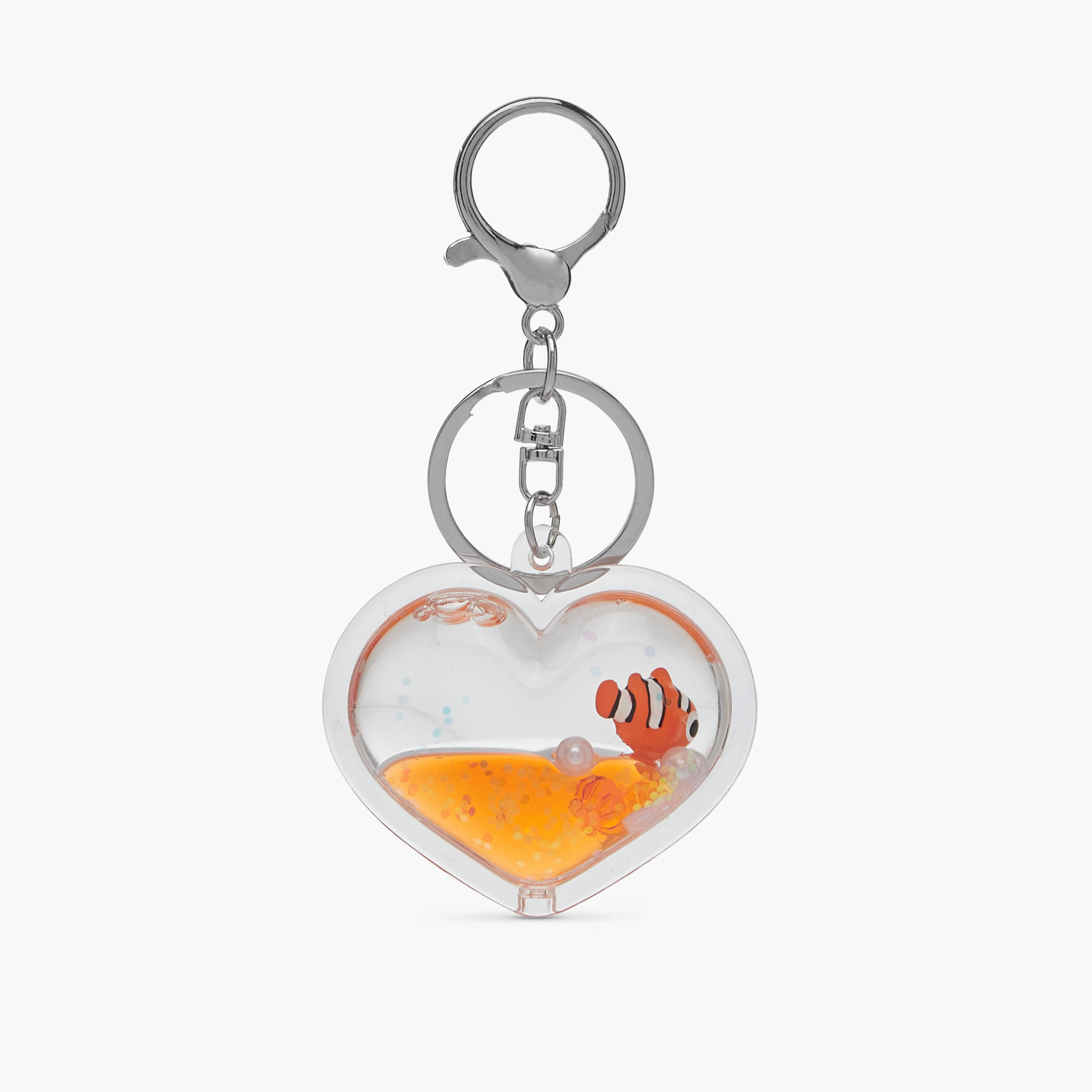 Fish Liquid Charm Keyring with Hook-girls-accessories-keyringsandbagcharms-image-1