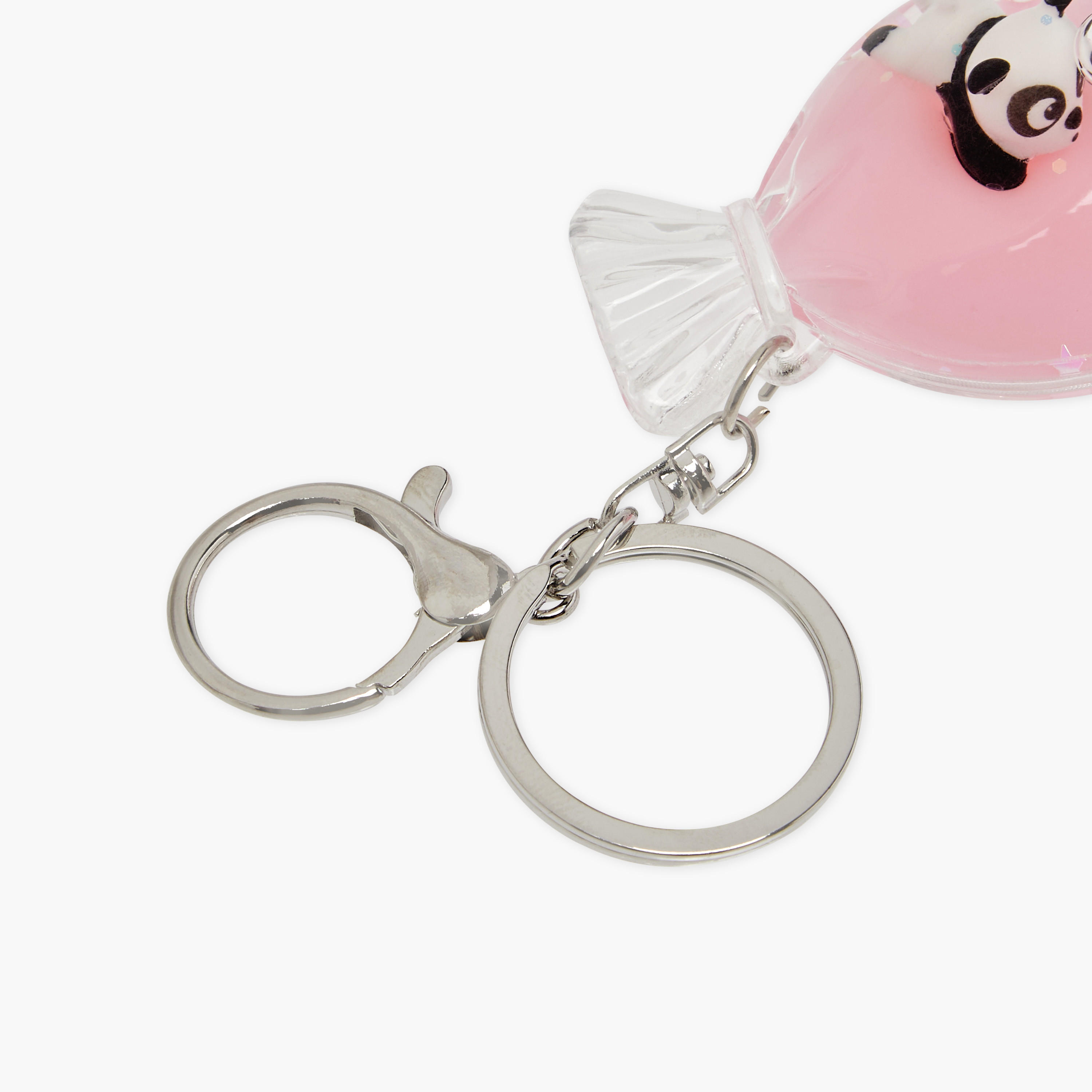 Animal Liquid Charm Keyring with Hook-girls-accessories-keyringsandbagcharms-image-4