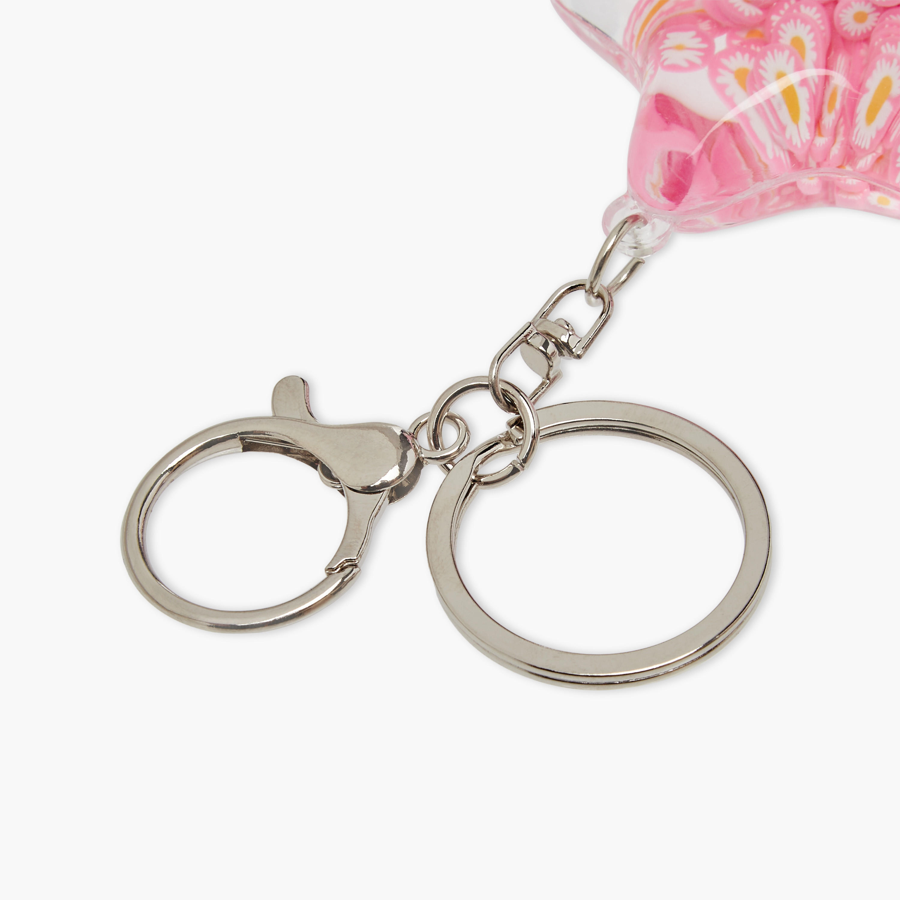 Star Liquid Charm Keyring with Hook-girls-accessories-keyringsandbagcharms-image-4