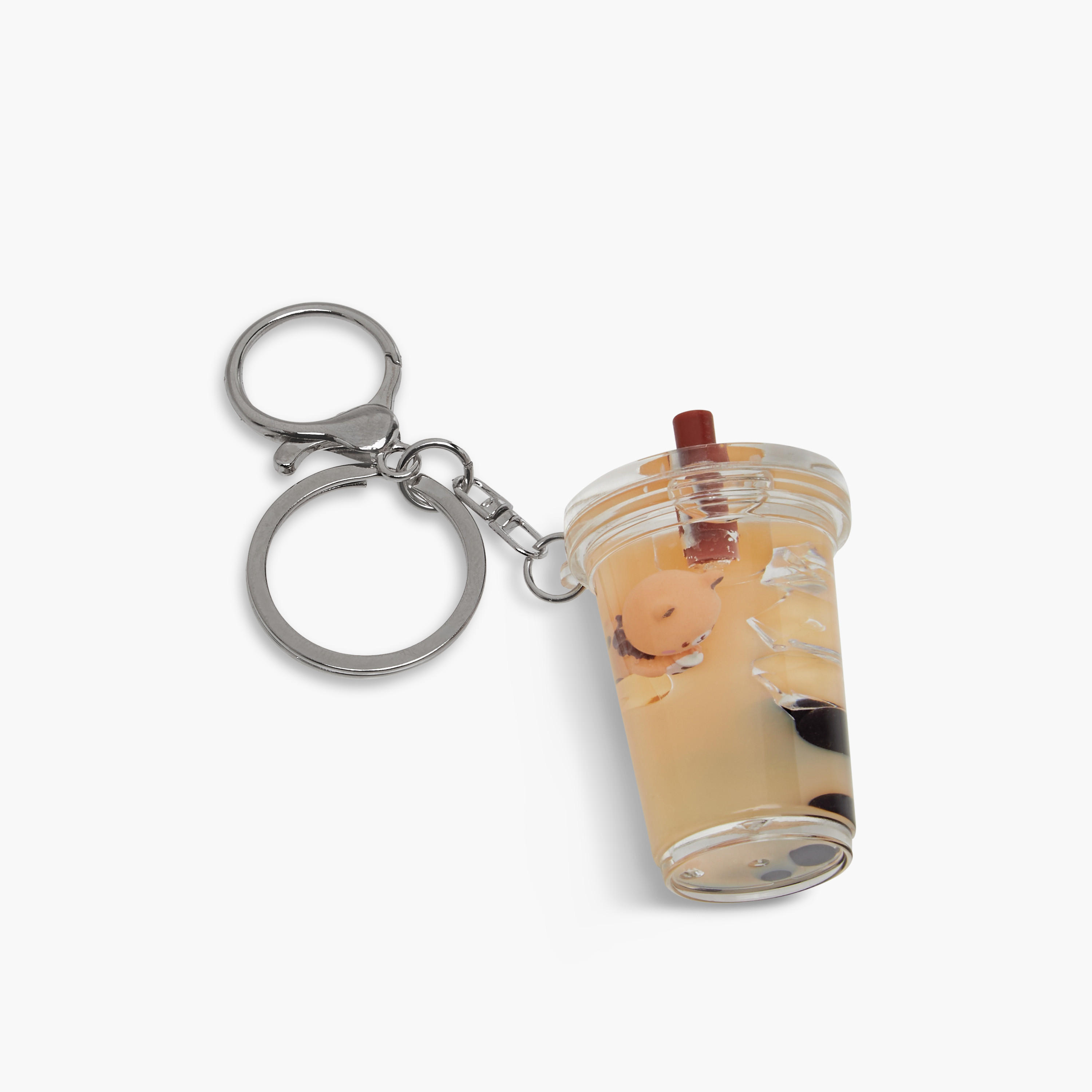 Boboa Tea Liquid Charm Keyring with Hook-girls-accessories-keyringsandbagcharms-image-2