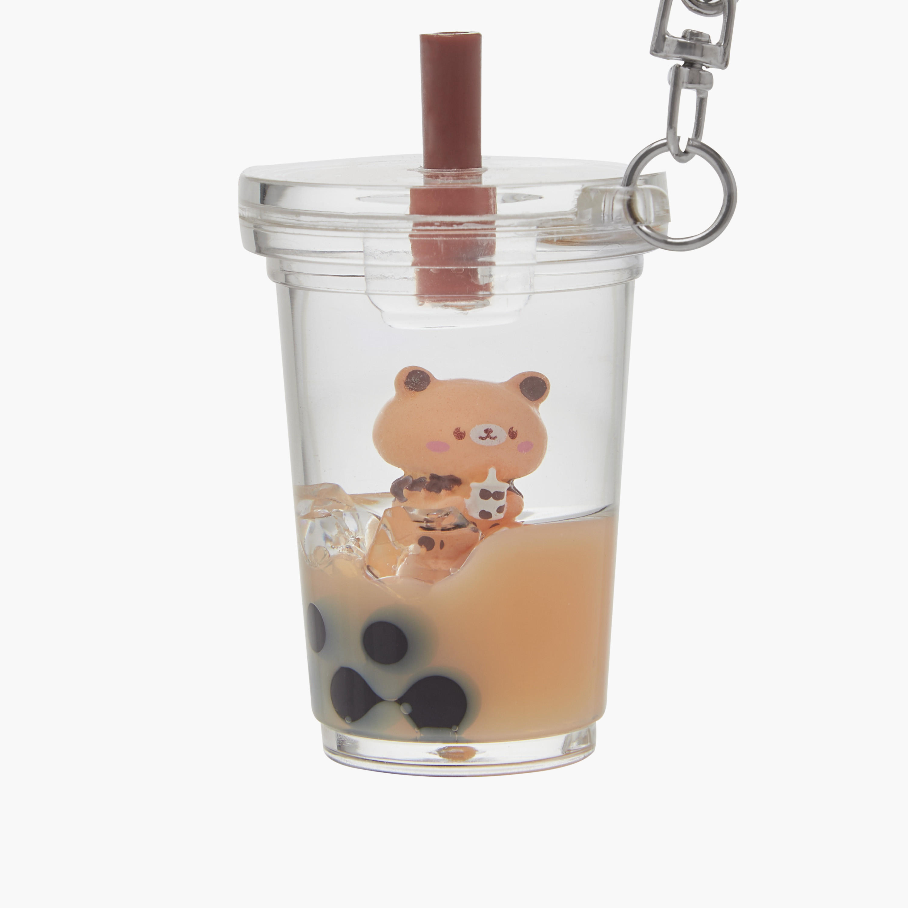 Boboa Tea Liquid Charm Keyring with Hook-girls-accessories-keyringsandbagcharms-image-3