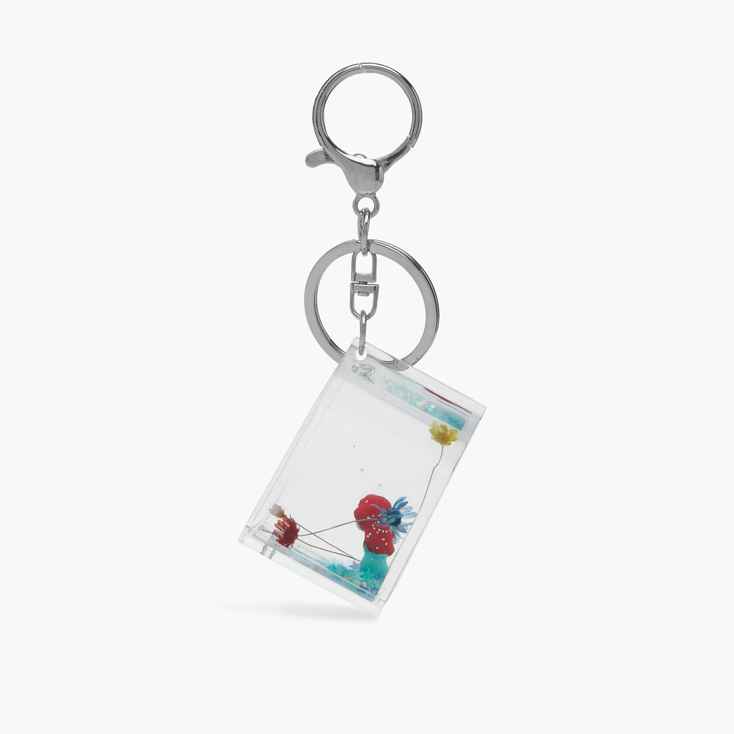 Animal Liquid Charm Keyring with Hook-girls-accessories-keyringsandbagcharms-image-1